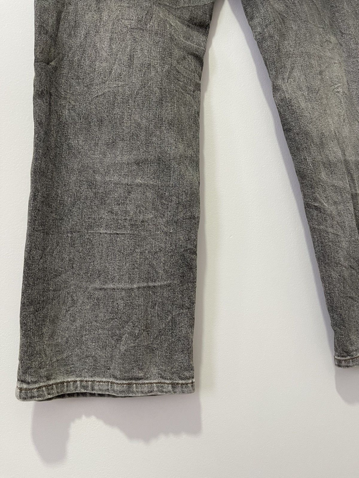 Kansai Yamamoto Rare Vintage KANSAI 02 Embroidered Back Pocket Faded Black Size US 30 / EU 46 - 2 Thumbnail