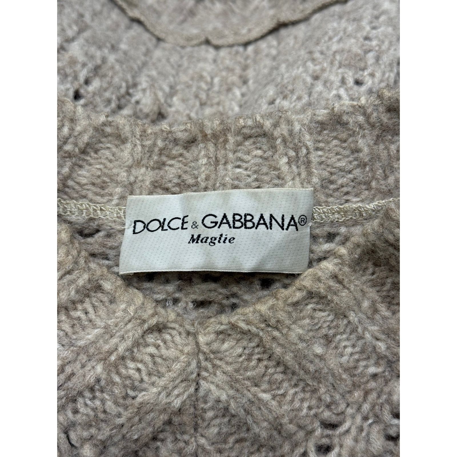 Dolce & Gabbana 1990s Dolce & Gabbana le maglie patchwork knit Size US S / EU 44-46 / 1 - 2 Thumbnail