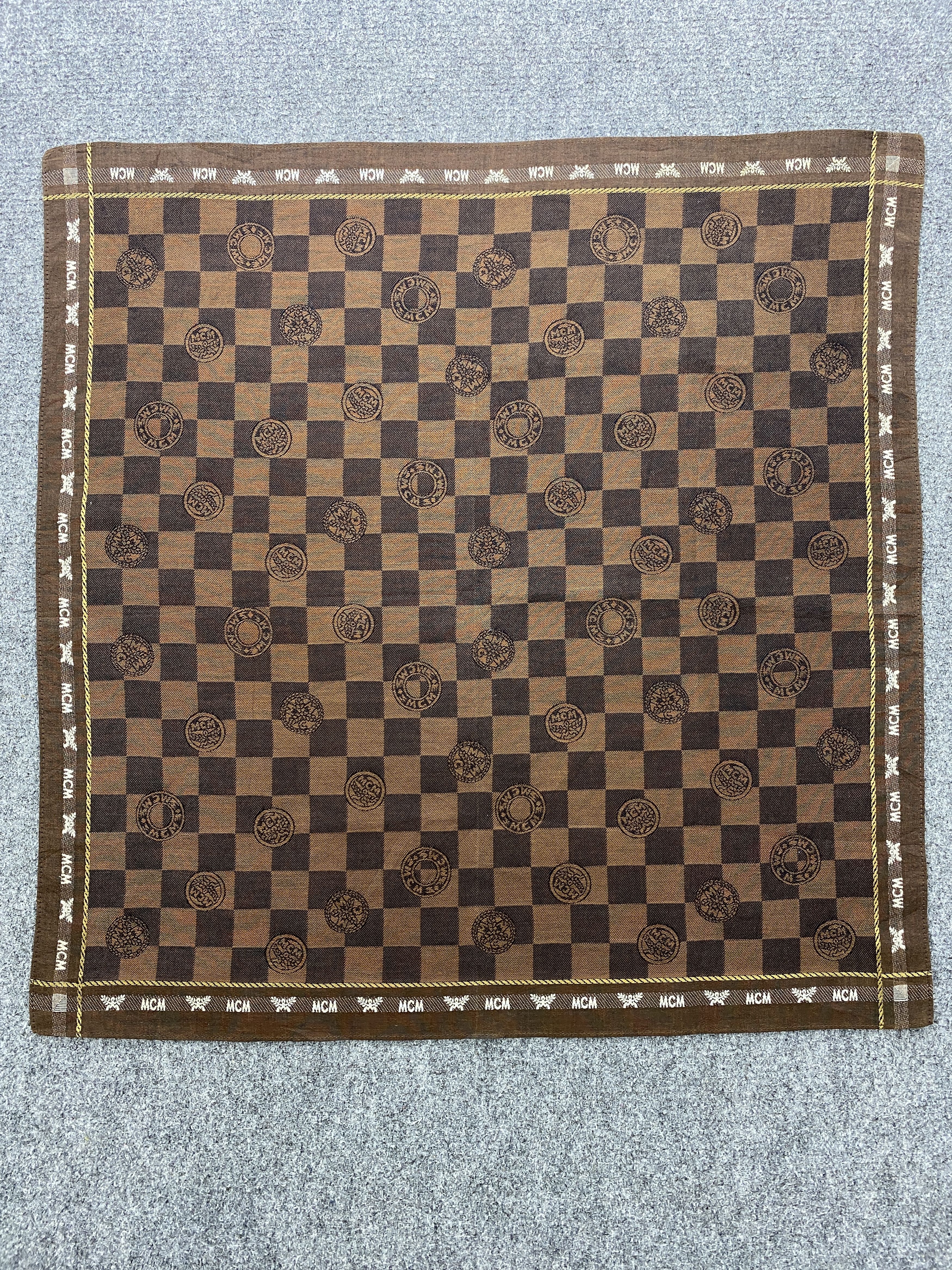 MCM MCM Handkerchief / Bandana / Neckerchief HKC0690 Size ONE SIZE - 4 Thumbnail