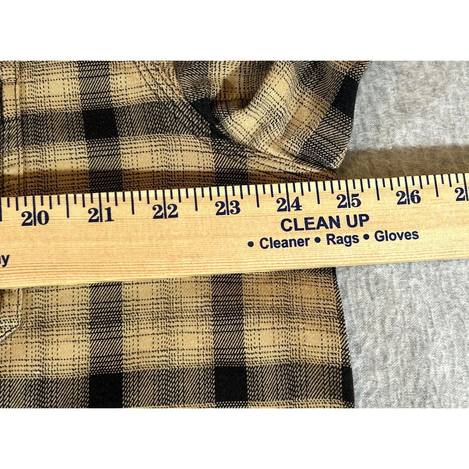 Carhartt Carhartt Flannel Shirt Mens XL Tall Brown Plaid Relaxed Fit Stretch Workwear XLT Size US XL / EU 56 / 4 - 7 Thumbnail