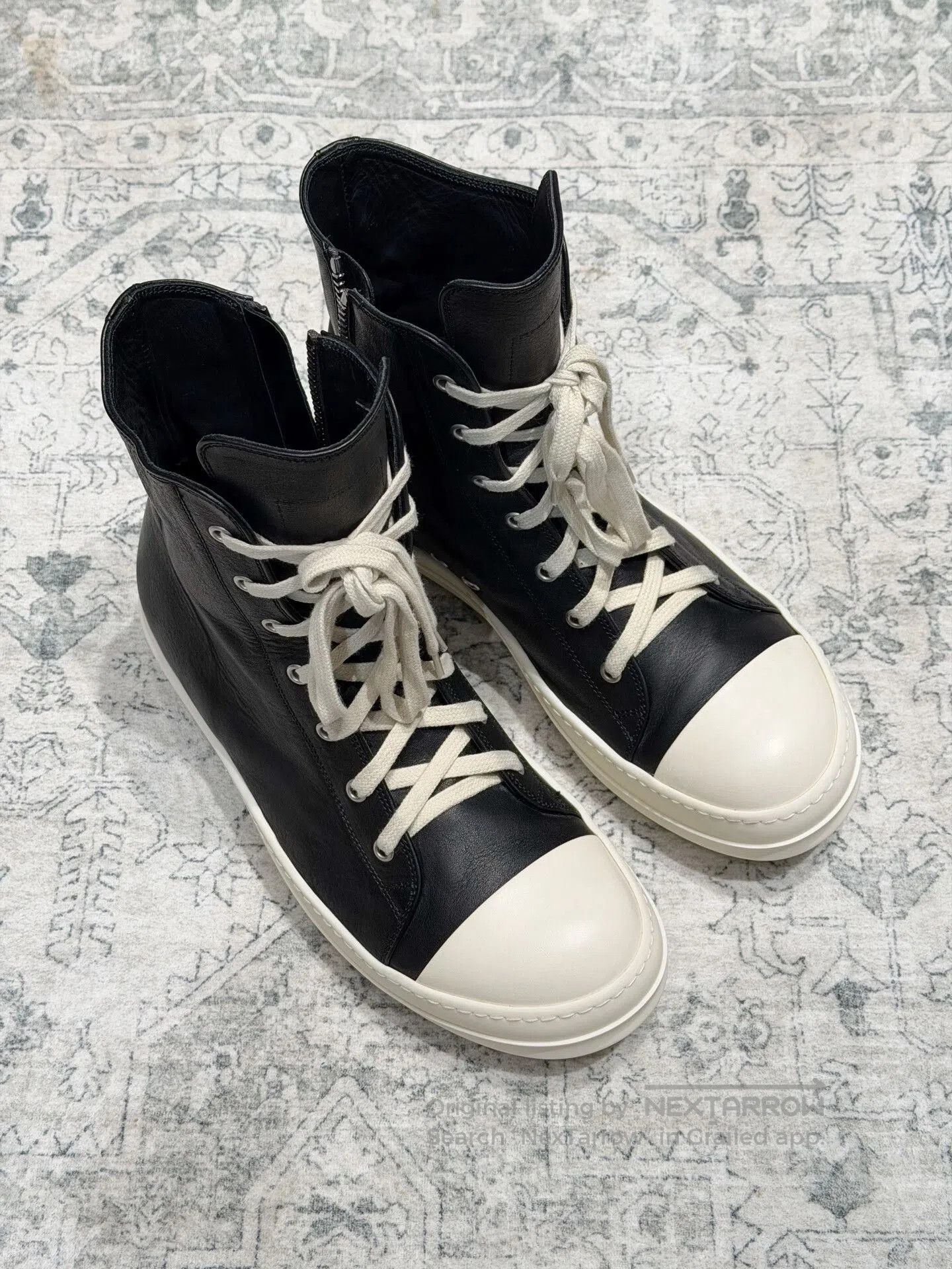 Rick Owens Rick Owens RO Leather 24SS New Boots. Size US 9.5 / EU 42-43 - 1 Thumbnail