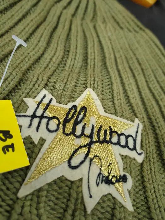 Star Of Hollywood Hollywood star italian designer beanie hat snow cap #011DLL Size ONE SIZE - 9 Thumbnail