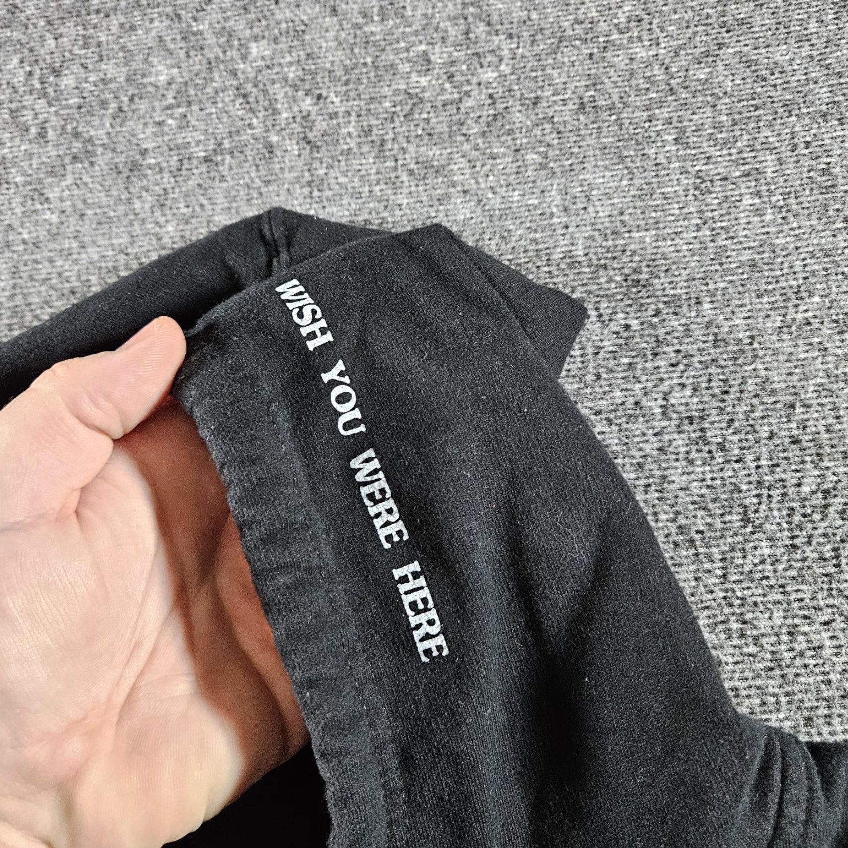 Hereu Astroworld Hoodie Mens Small Black Graphic Print Embroidered Fleece Hooded Pockets Pullover Cotton Polyester Size US S / EU 44-46 / 1 - 4 Thumbnail
