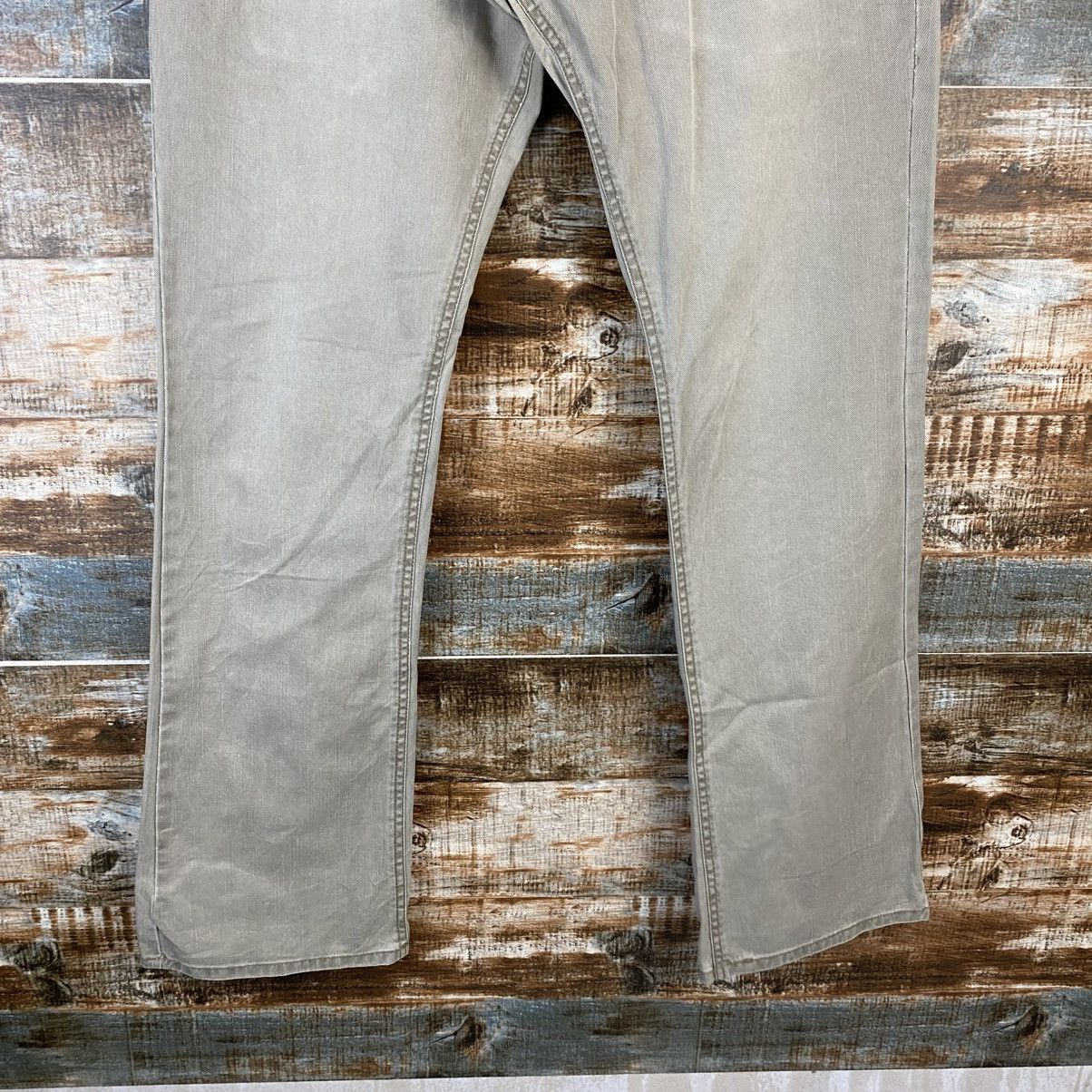 Japanese Brand DL Kiss Mart Beige Casual Pants #C1251 Size US 33 - 6 Thumbnail