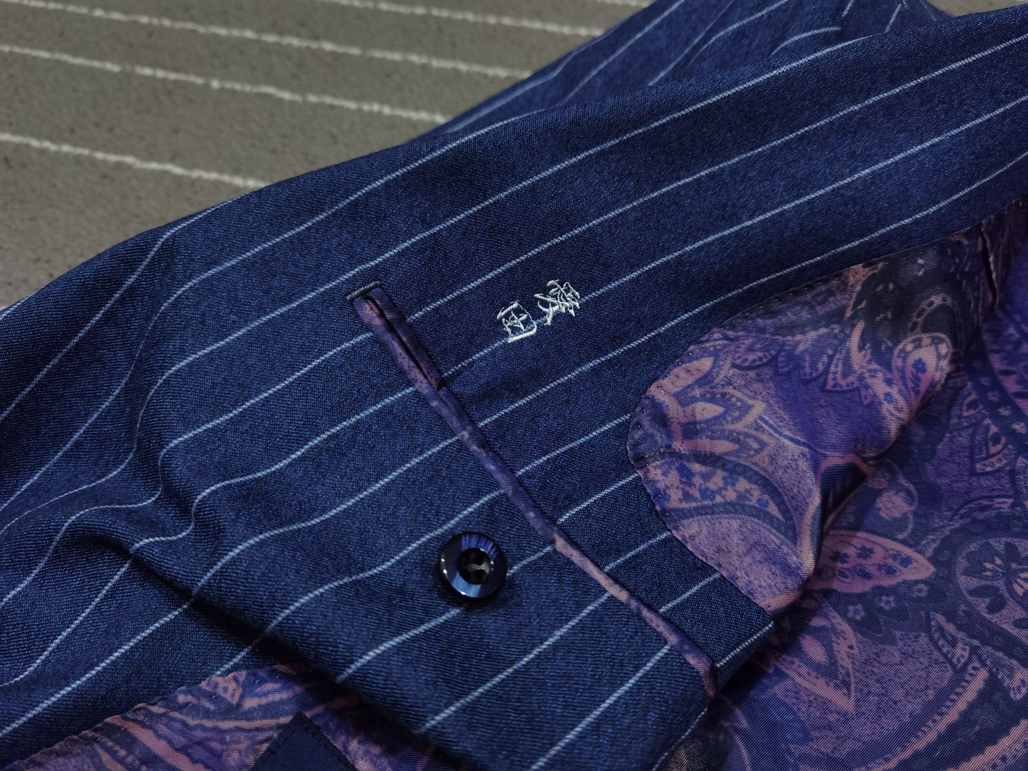 Vitale Barberis Canonico VITALE BARBERIS CANONICO blazer L 7214 Size 38L - 10 Thumbnail