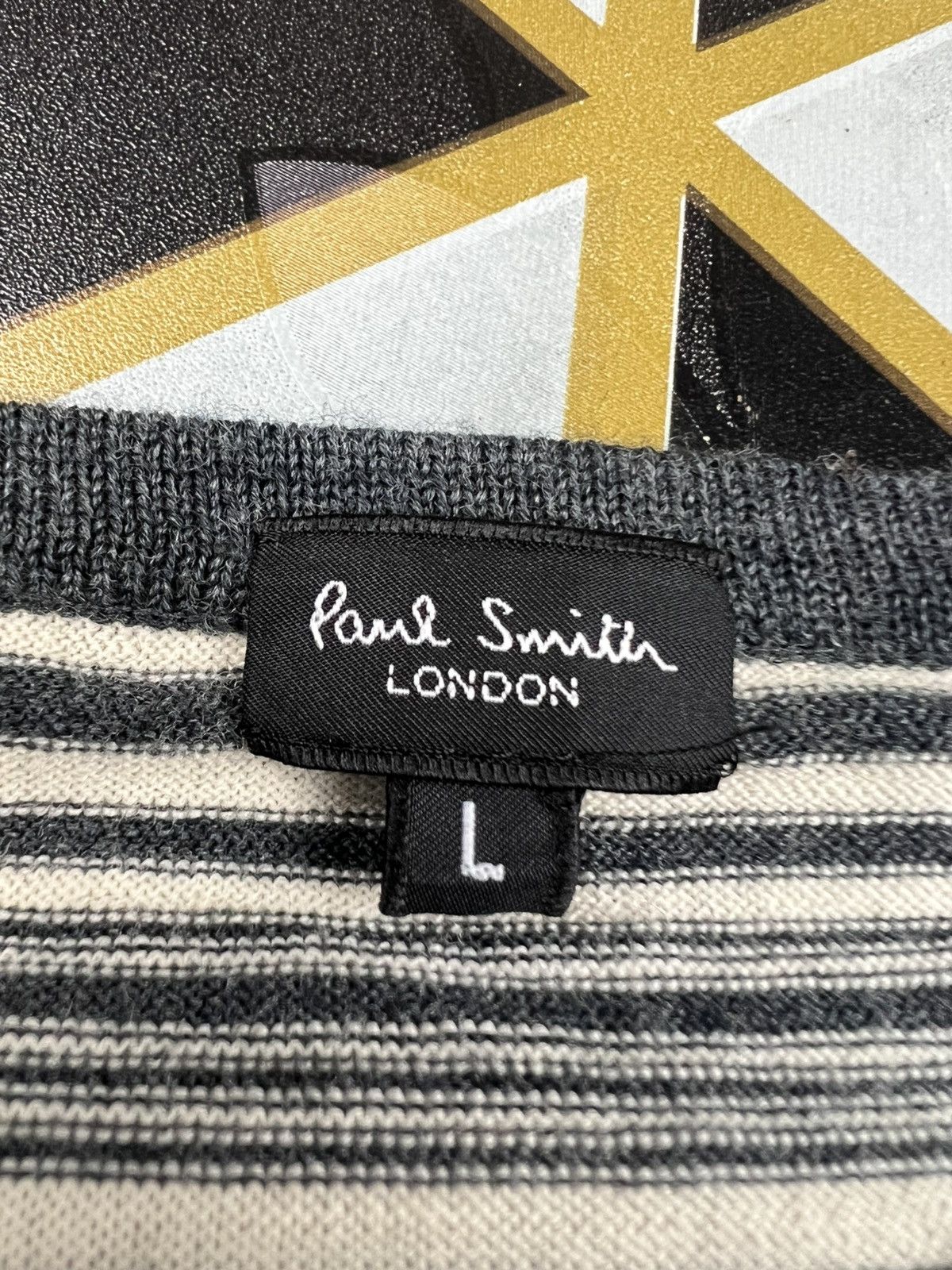 Paul Smith Paul Smith X John Smedley Stripe Wool Knit Sweaters Size US L / EU 52-54 / 3 - 7 Thumbnail