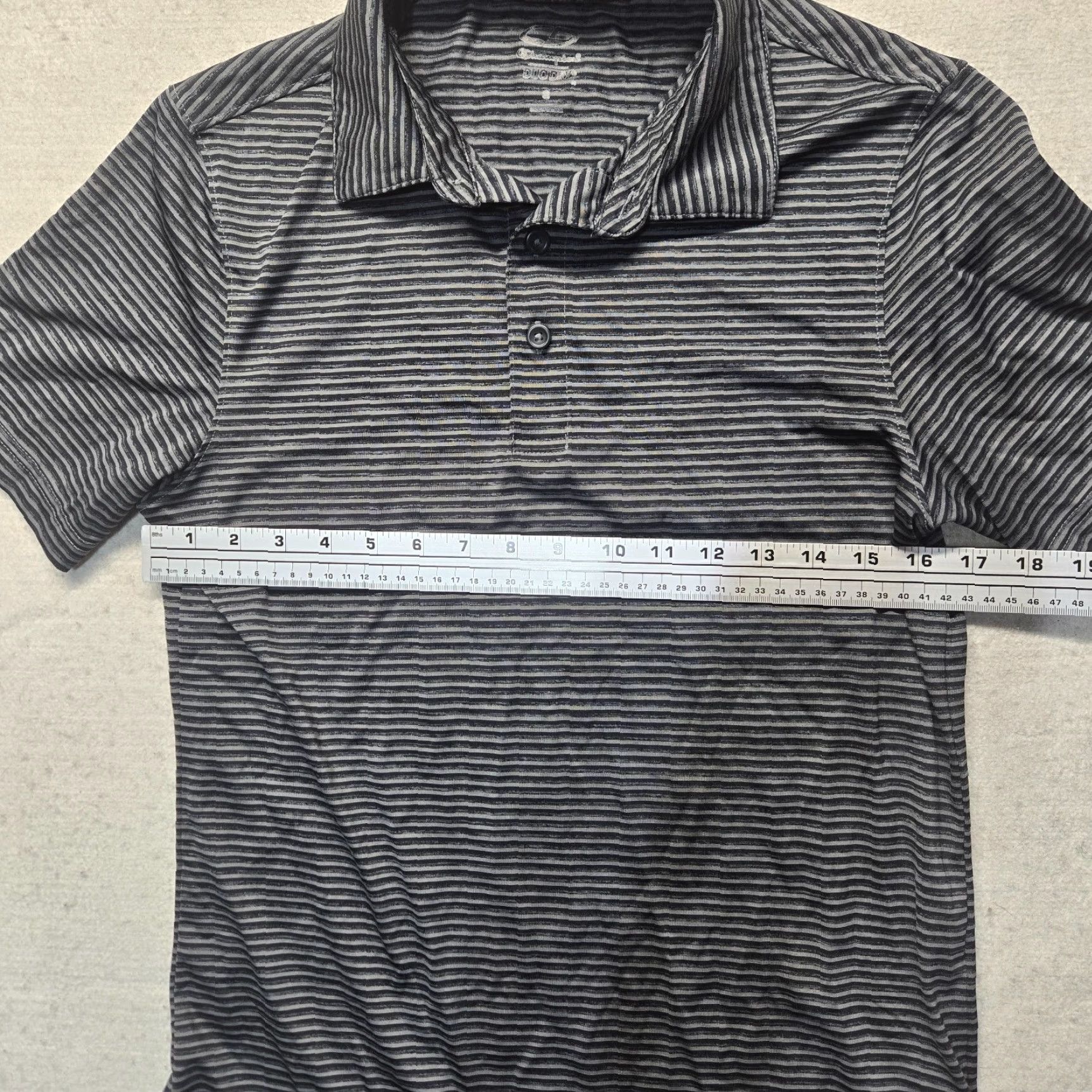 Champion VINTAGE Champion C9 Polo Shirt (Short Sleeve) Black Striped Adult Mens S Polo Shirt - Champion Polo Shirt Mens Black Striped S Size US S / EU 44-46 / 1 - 5 Thumbnail