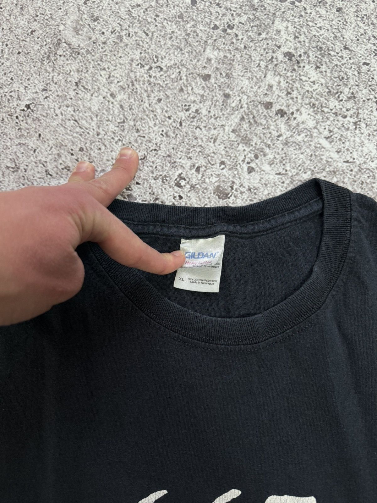 Band Tees × Vintage Vintage 1990’s 665 Neighbor Of The Beast Y2K Retro T-Shirt Size US XL / EU 56 / 4 - 6 Thumbnail
