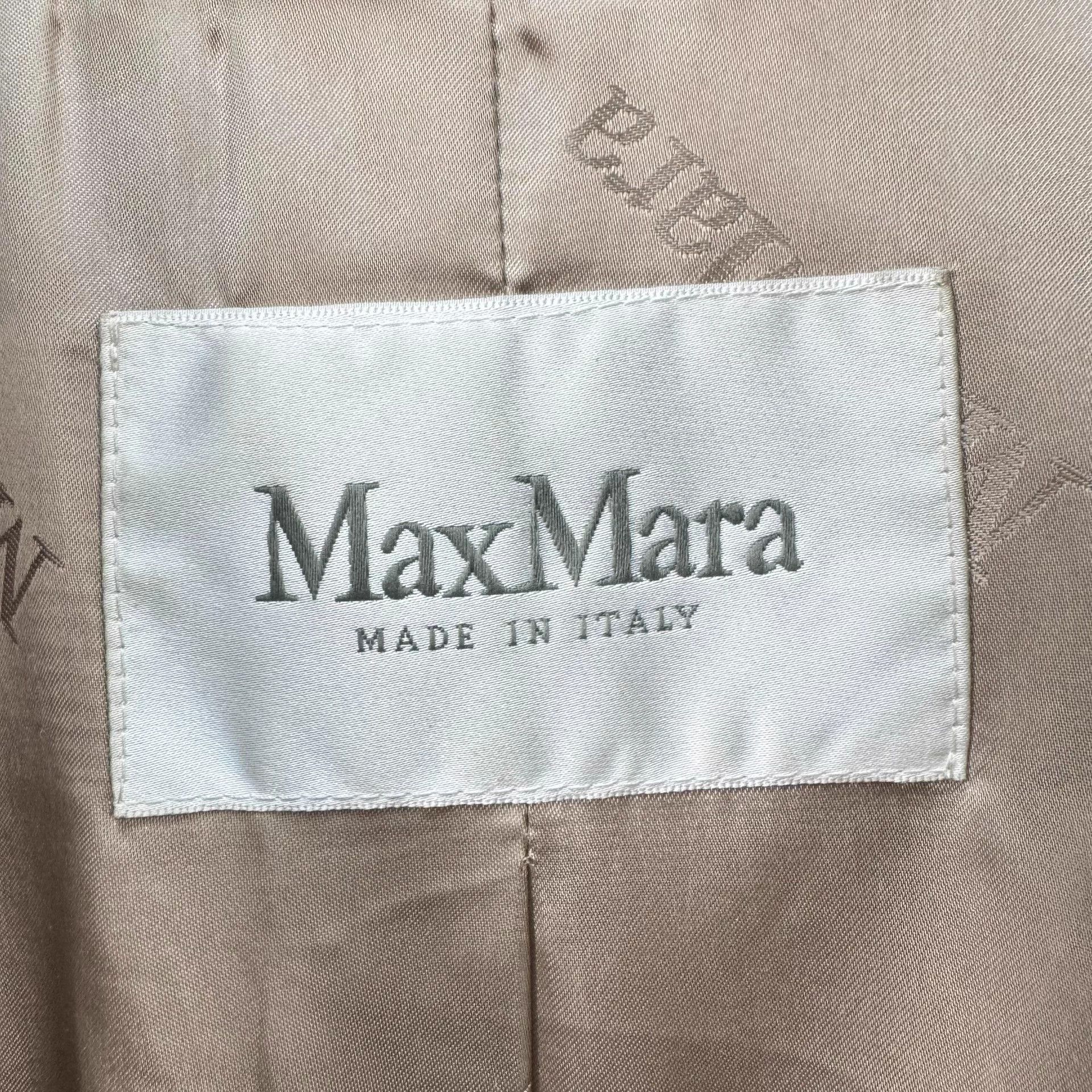 Max Mara Maxmara Sand Teddy Coat S MINT Size S / US 4 / IT 40 - 5 Thumbnail