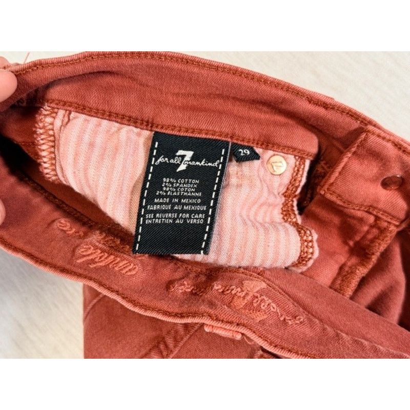 7 For All Mankind 7 For All Mankind Jeans Size 29 Women’s Stretch Denim Size 29" - 4 Thumbnail