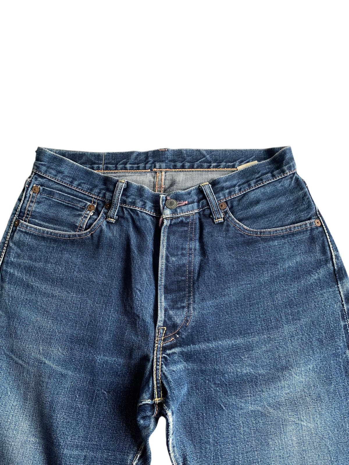 Kapital FOB Factory Selvedge Button Fly Japanese Denim Size US 30 / EU 46 - 9 Thumbnail
