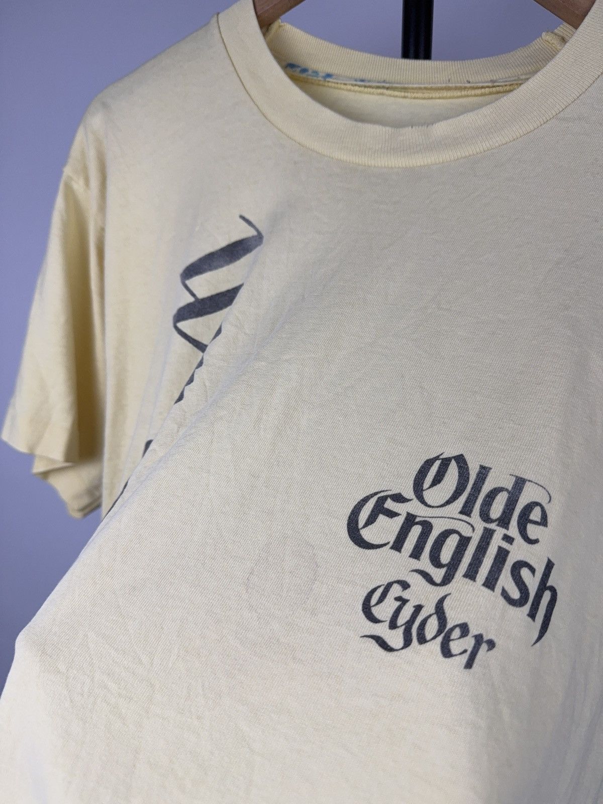 Vintage 90s Retro Gaymer's Olde English Cyder T Shirt Single Stitch Size US L / EU 52-54 / 3 - 10 Thumbnail