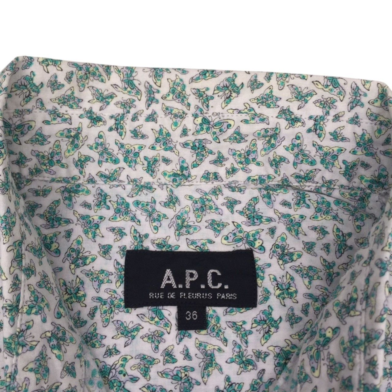 A.P.C. A.P.C. Butterfly Fullprint Button Ups Size XS / US 0-2 / IT 36-38 - 5 Thumbnail