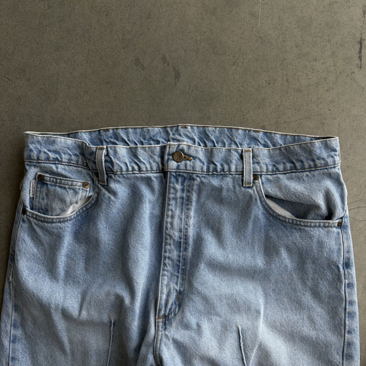 Carhartt Vintage Carhartt Baggy Blue Jeans Tapered Baggy Fit 40x30 Size US 40 / EU 56 - 8 Thumbnail