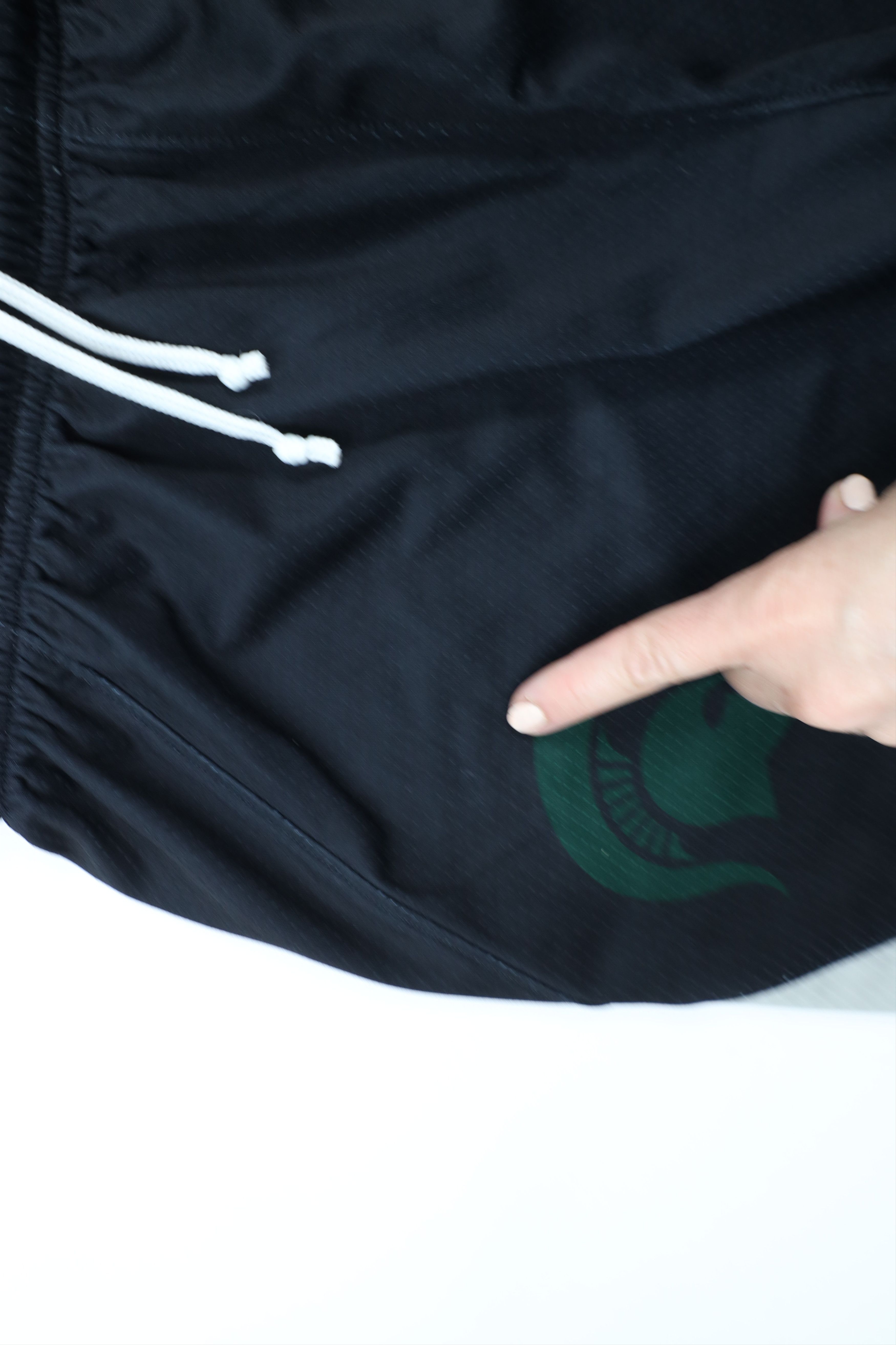 Nike × Vintage Nike Michigan State University Basketball Shorts Gamer Size US 32 / EU 48 - 7 Thumbnail
