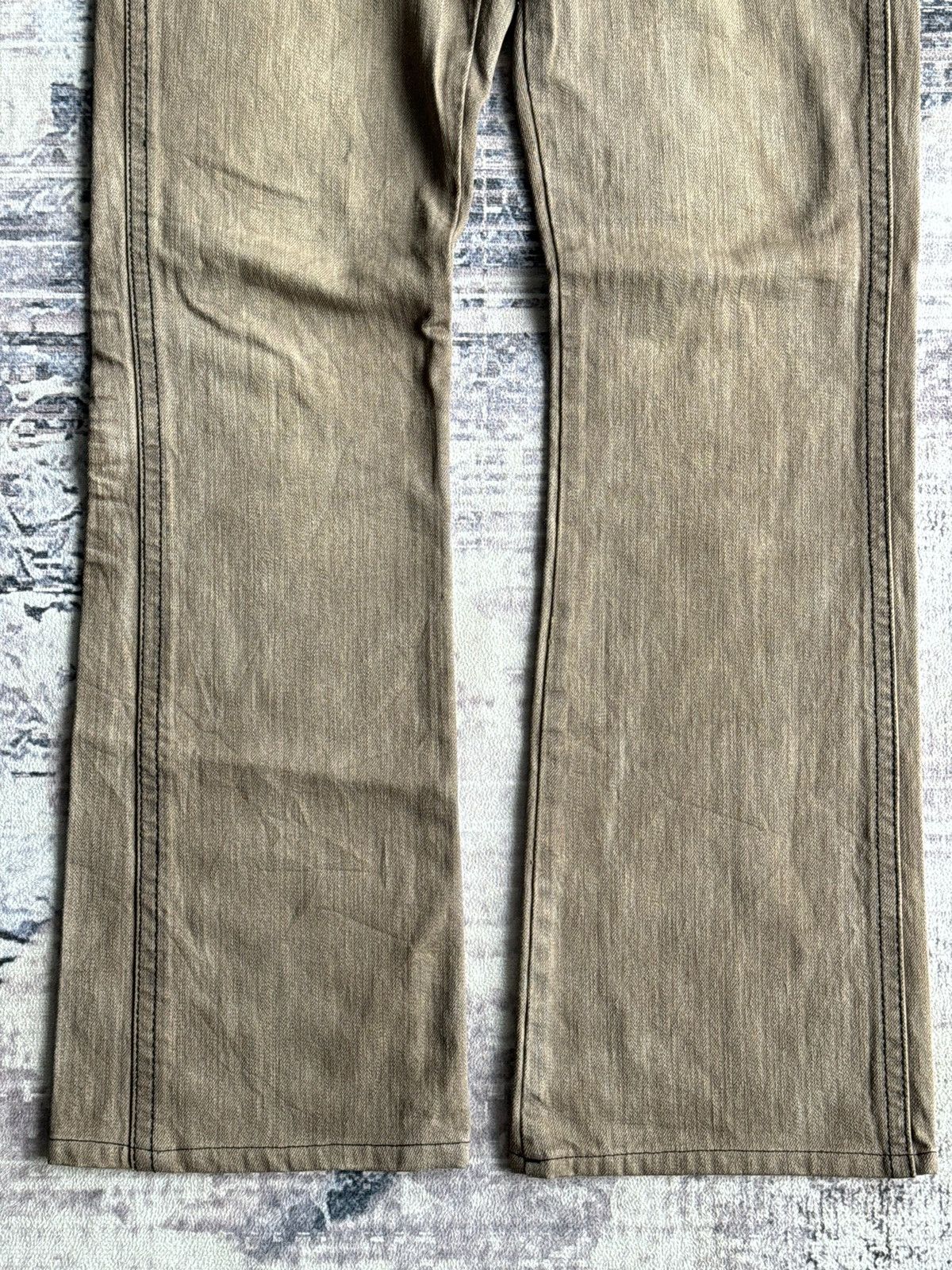 Japanese Brand RIOT Section of Pure Life Punk Flared Denim Size US 32 / EU 48 - 4 Thumbnail