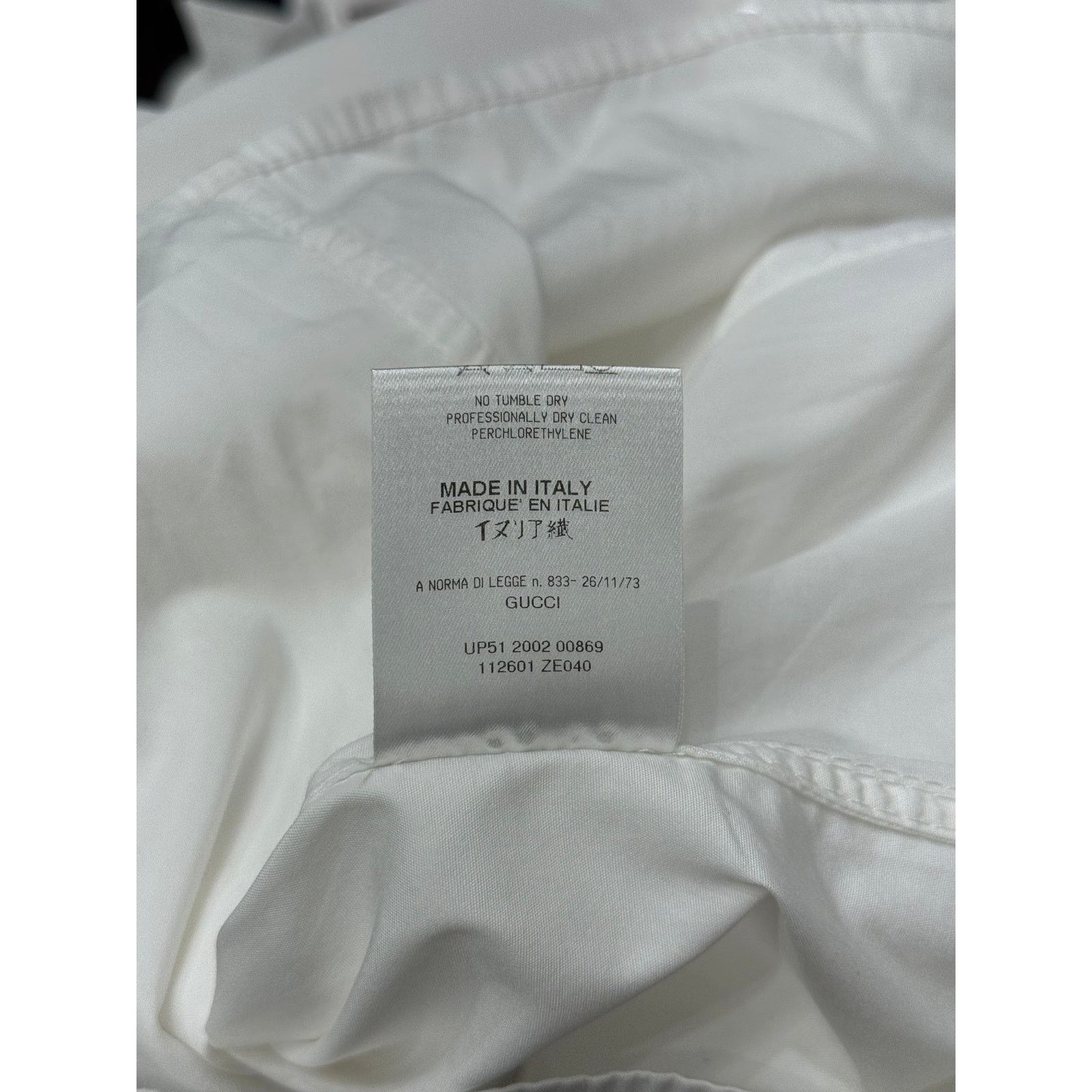 Gucci S/S2003 Gucci by Tom Ford sleeves strap shirt Size M / US 6-8 / IT 42-44 - 10 Thumbnail
