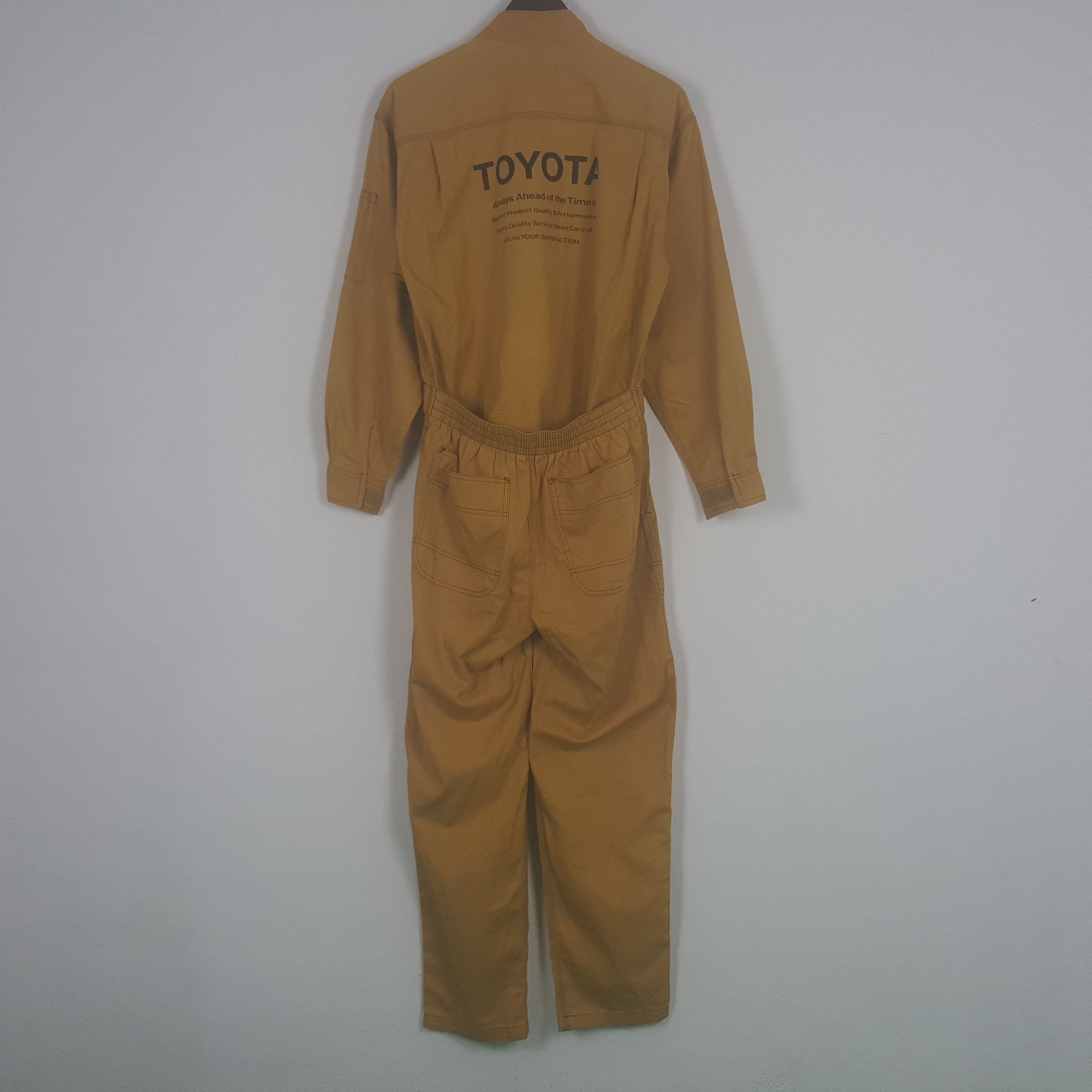 Vintage Vintage Toyota Racing Coverall Jumpsuit Jacket Size US S / EU 44-46 / 1 - 1 Thumbnail