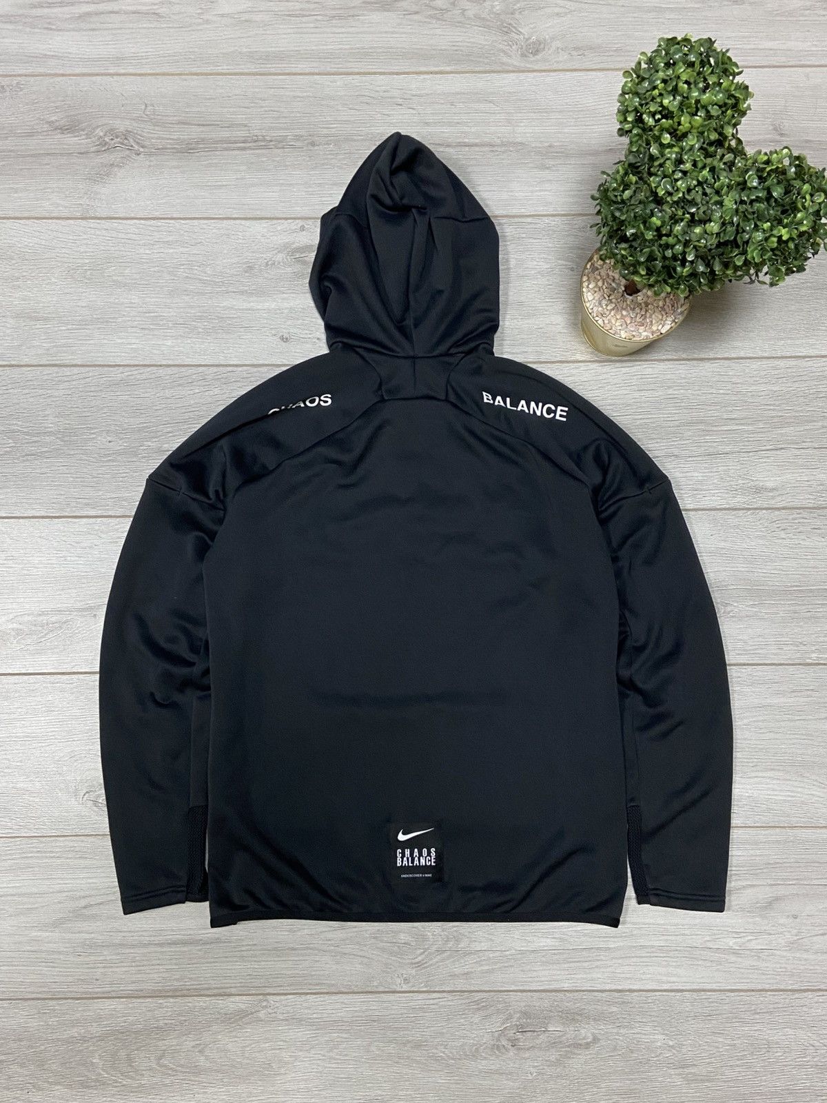 Jun Takahashi × Nike × Undercover Nike Undercover Jun Takahashi Chaos Balance tech Hoodie Size US M / EU 48-50 / 2 - 12 Thumbnail