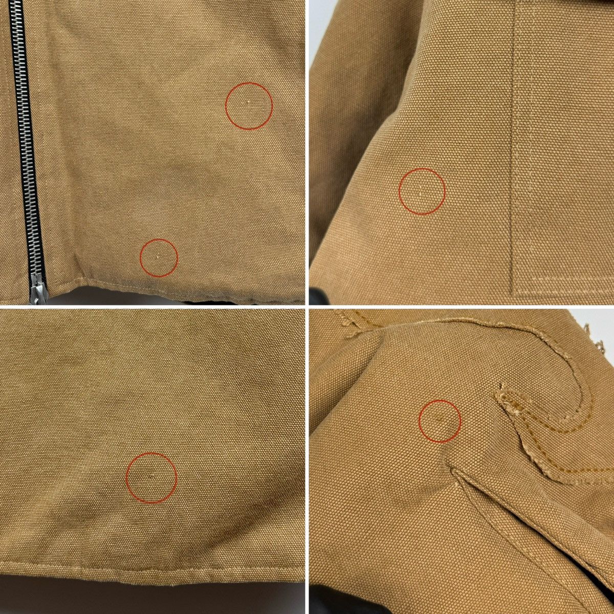 Rhude Rhude Flame Hooded Work Jacket Size US XL / EU 56 / 4 - 25 Thumbnail