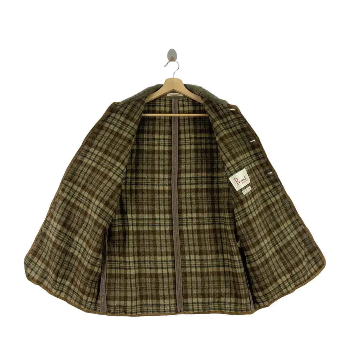 Vintage Vtg PAPAS MANIERE De HEMING Nova Checks Jacket Parka Size XL / US 12-14 / IT 48-50 - 6 Thumbnail