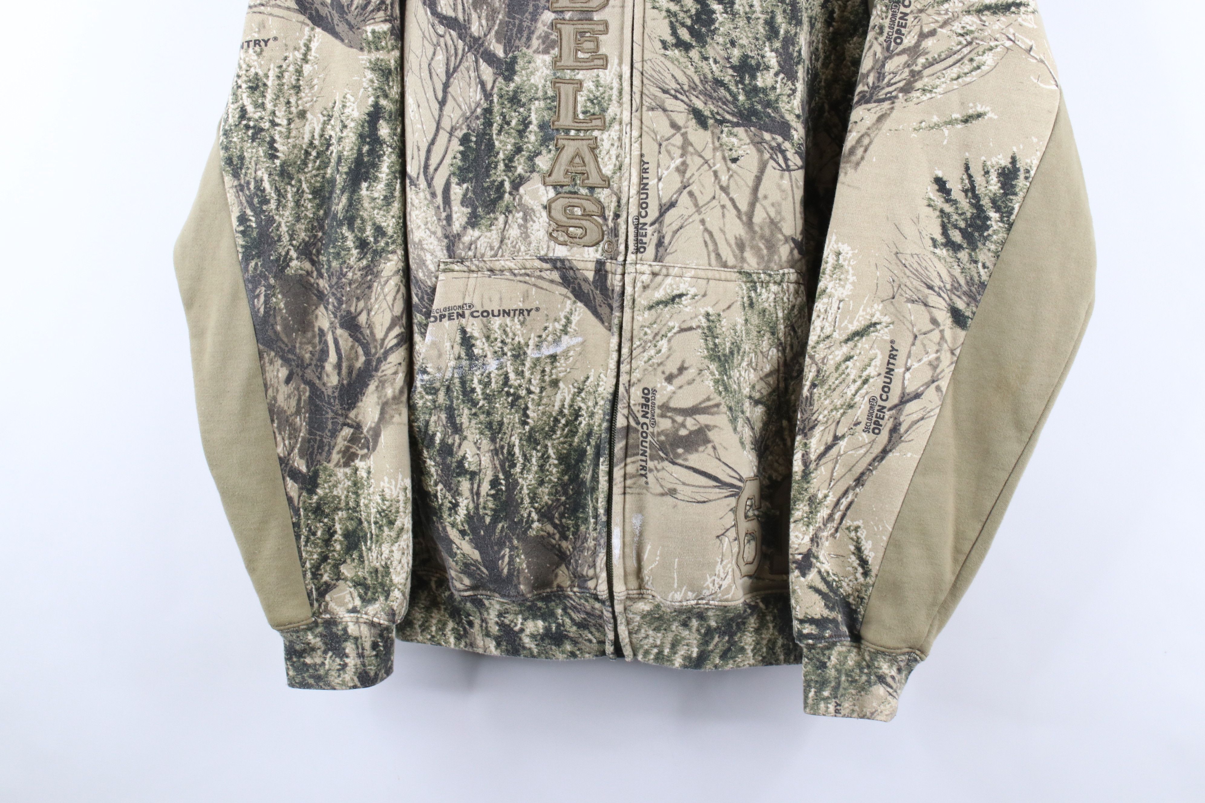Cabelas × Vintage Vintage Cabelas Spell Out Camouflage Full Zip Hoodie Size US M / EU 48-50 / 2 - 3 Thumbnail