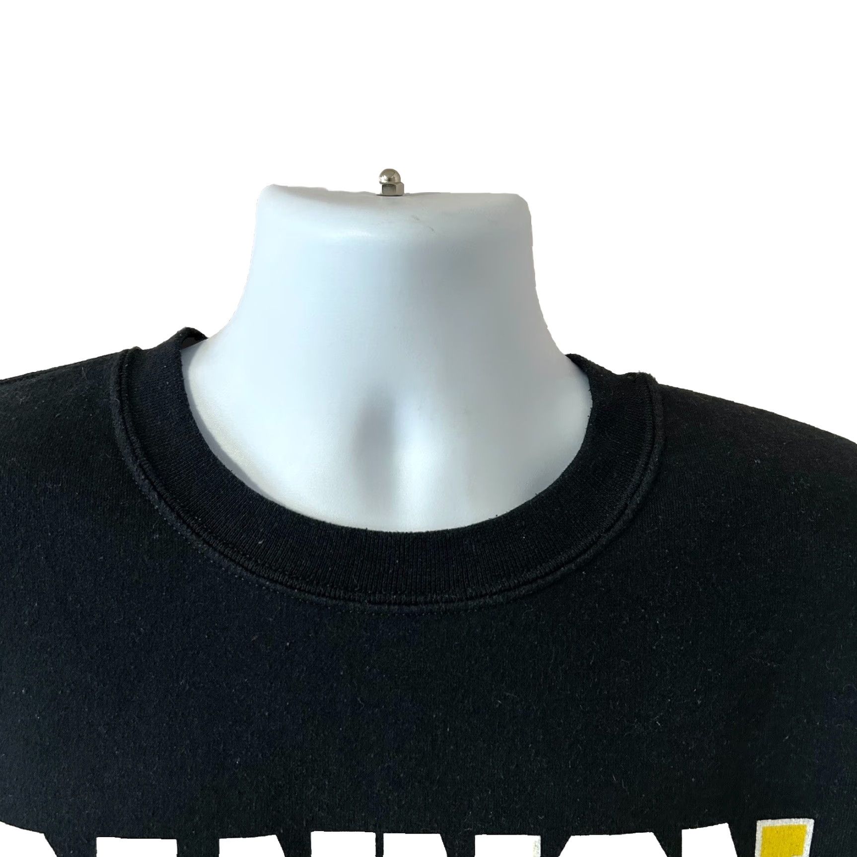 Vintage VINTAGE Gannon University Sweatshirt MV Sport Men Large Black Crew Neck Pullover Logo University Mens Regular Fit Long Sleeve Cotton Polyester Knit Size US L / EU 52-54 / 3 - 7 Thumbnail