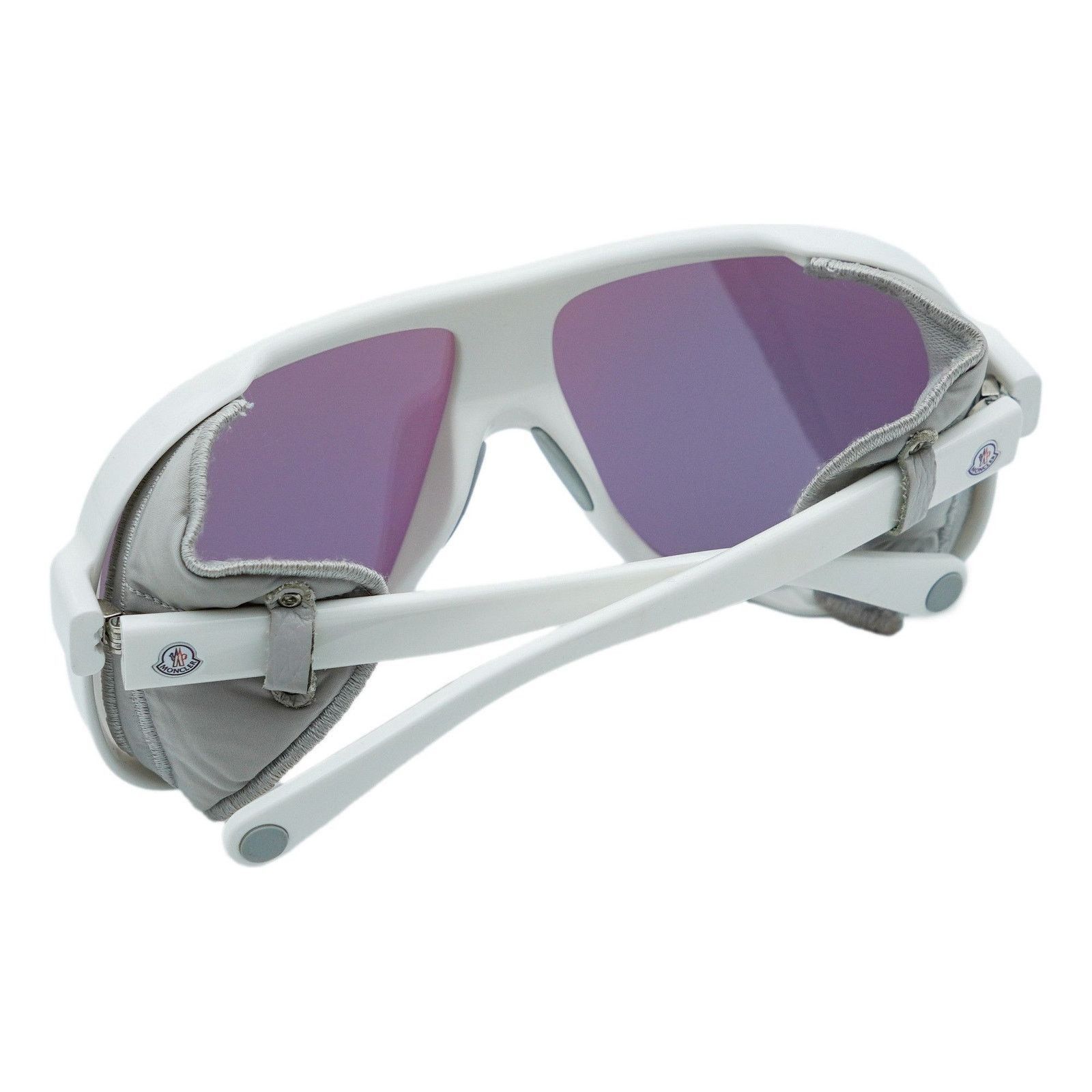 Moncler Moncler Diffractor Mirror Logo Polarized Logo Ski Sunglasses Size ONE SIZE - 8 Thumbnail
