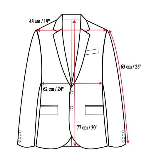 Suitsupply Lazio Pure Wool Blazer Size 4XL (EU:30; UK:50; US:50S) Size 50S - 5 Thumbnail