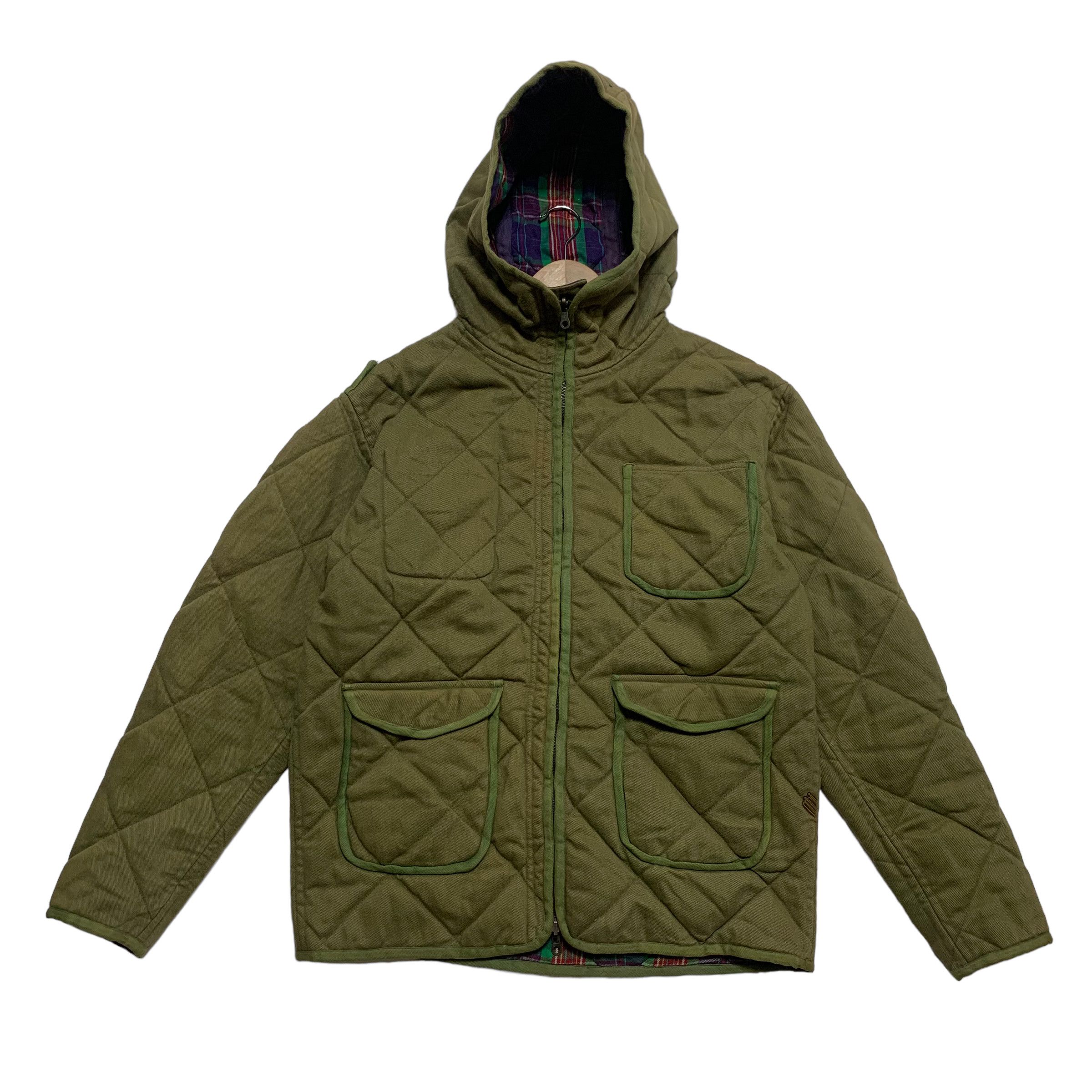 Maharishi Maharishi Quilted Hooded Reversible Jacket Size US M / EU 48-50 / 2 - 1 Thumbnail