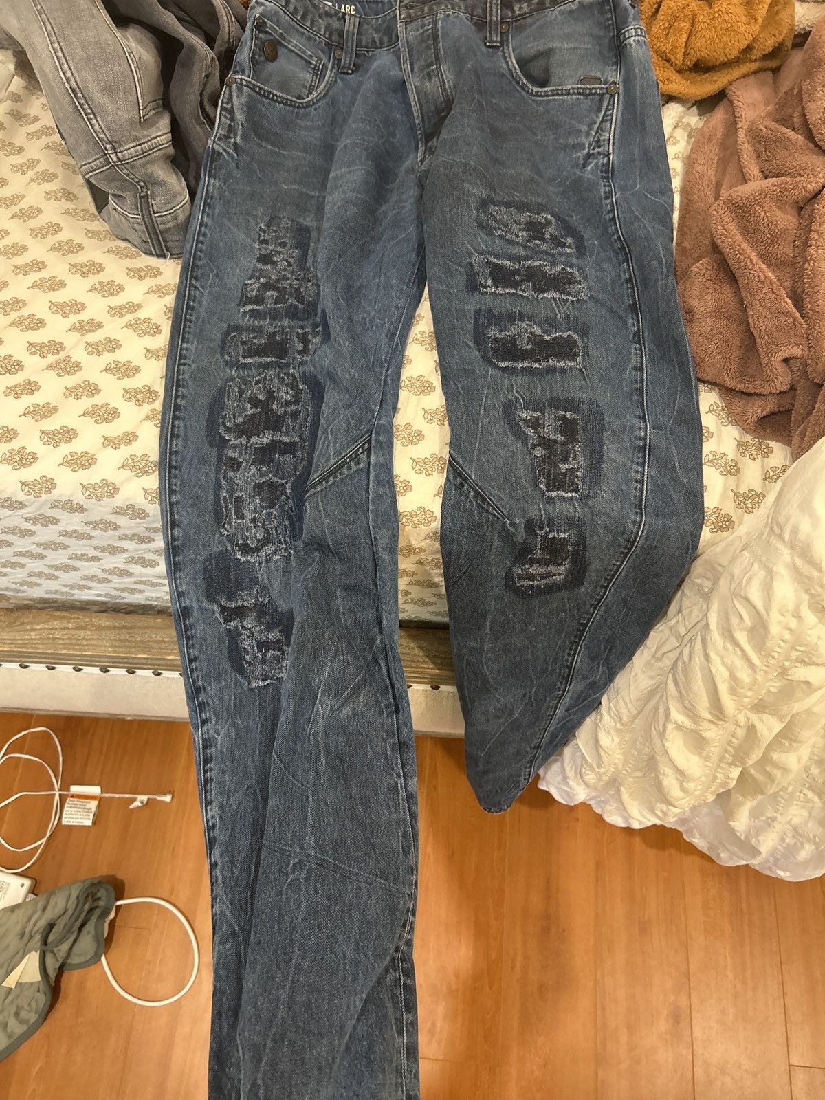 G-Star Vintage G-Star Raw Biker jeans Size US 31 - 4 Thumbnail
