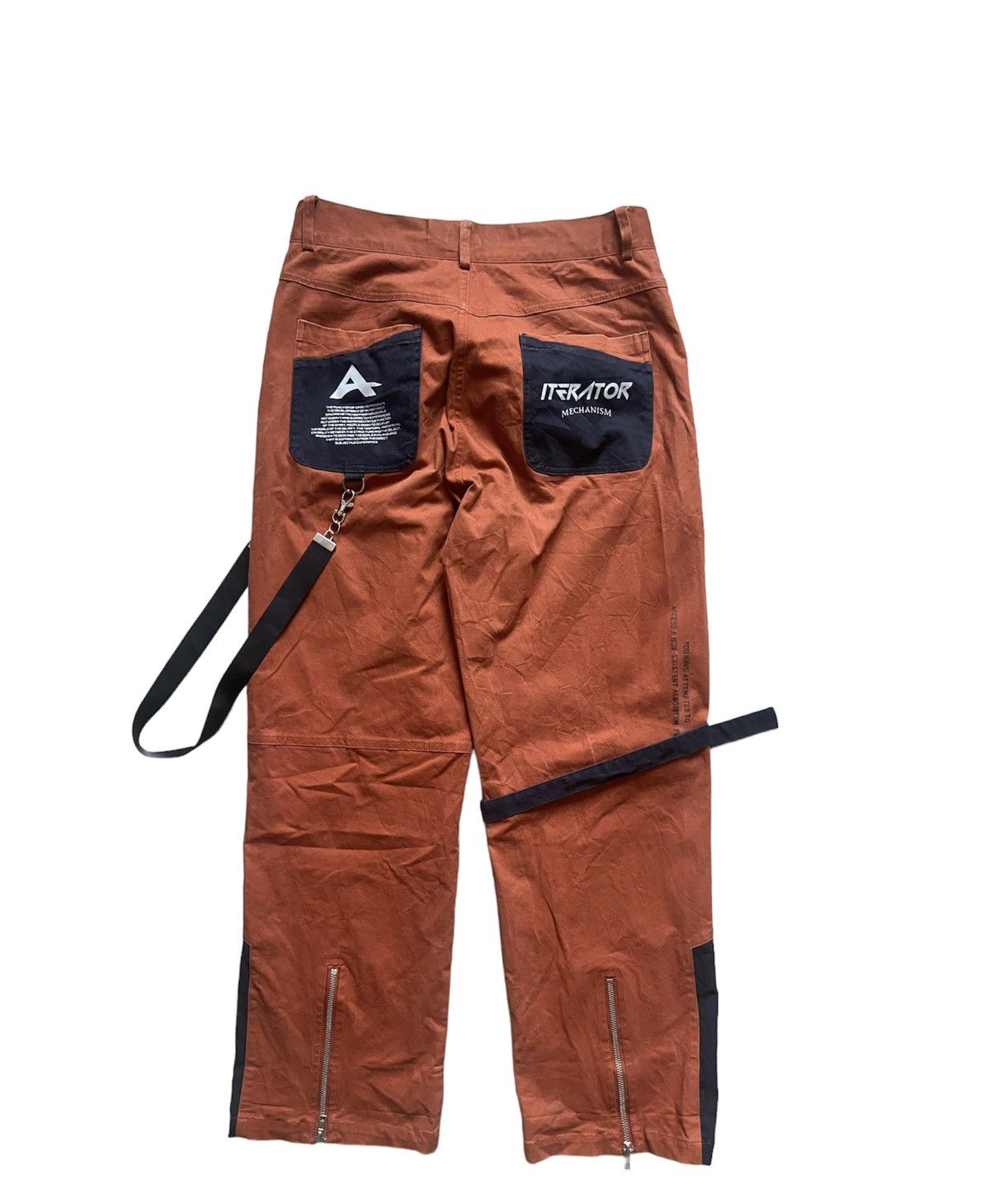 Japanese Brand × Seditionaries Chain Bondage Zipper Baggy Zipper Flare By Taka Pants Size US 32 / EU 48 - 5 Thumbnail