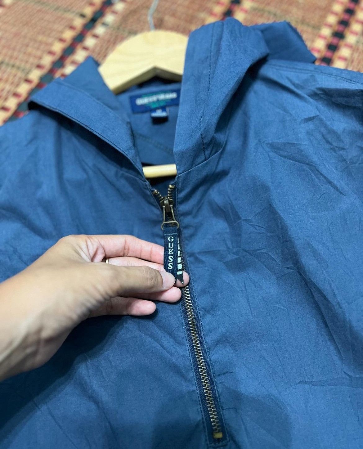 Guess Vintage 1990s Guess Pullover Jacket Size US M / EU 48-50 / 2 - 3 Thumbnail