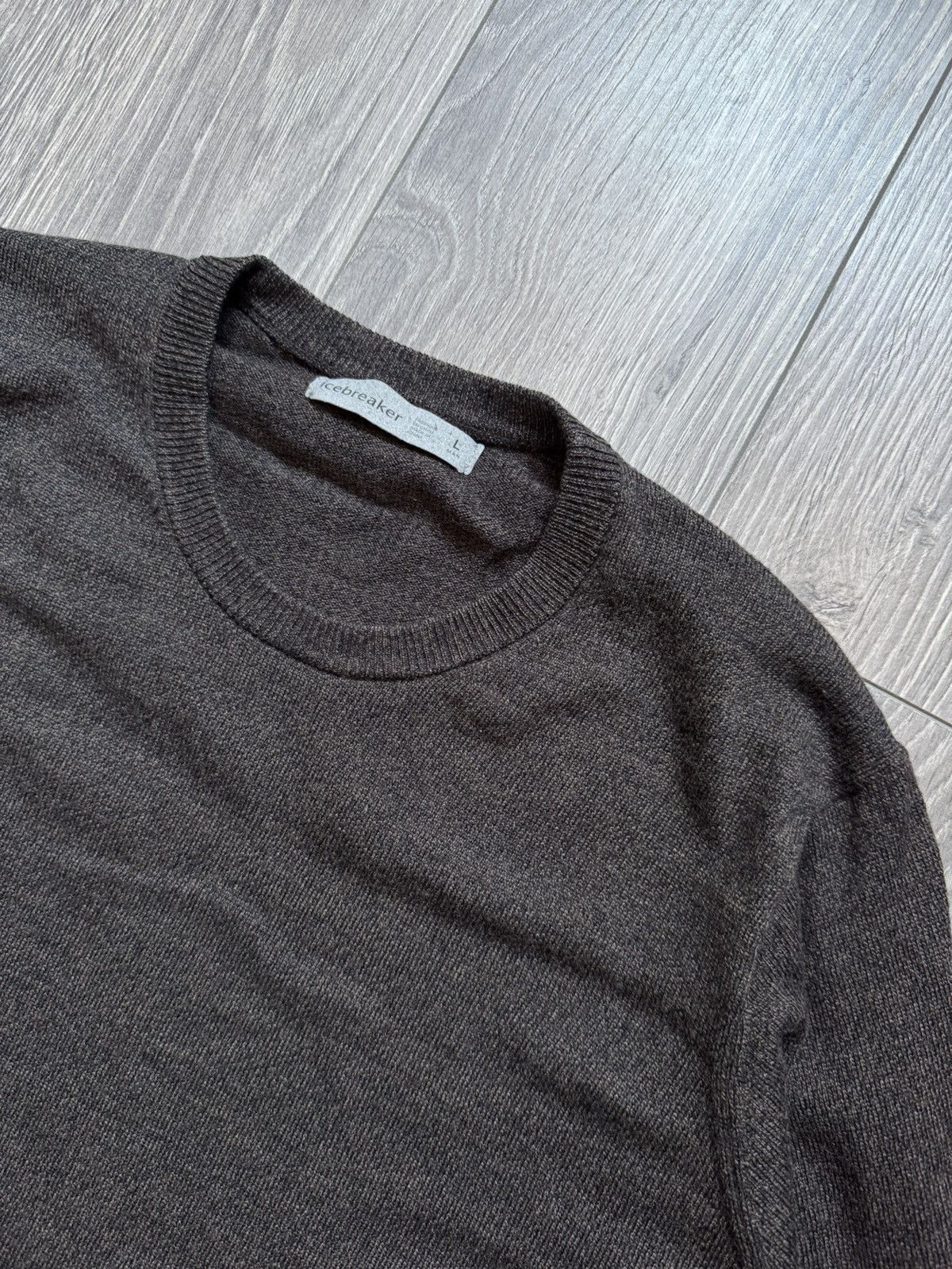 Icebreaker Icebreaker Merino Wool Knitted Sweater Men’s L Size US L / EU 52-54 / 3 - 3 Thumbnail