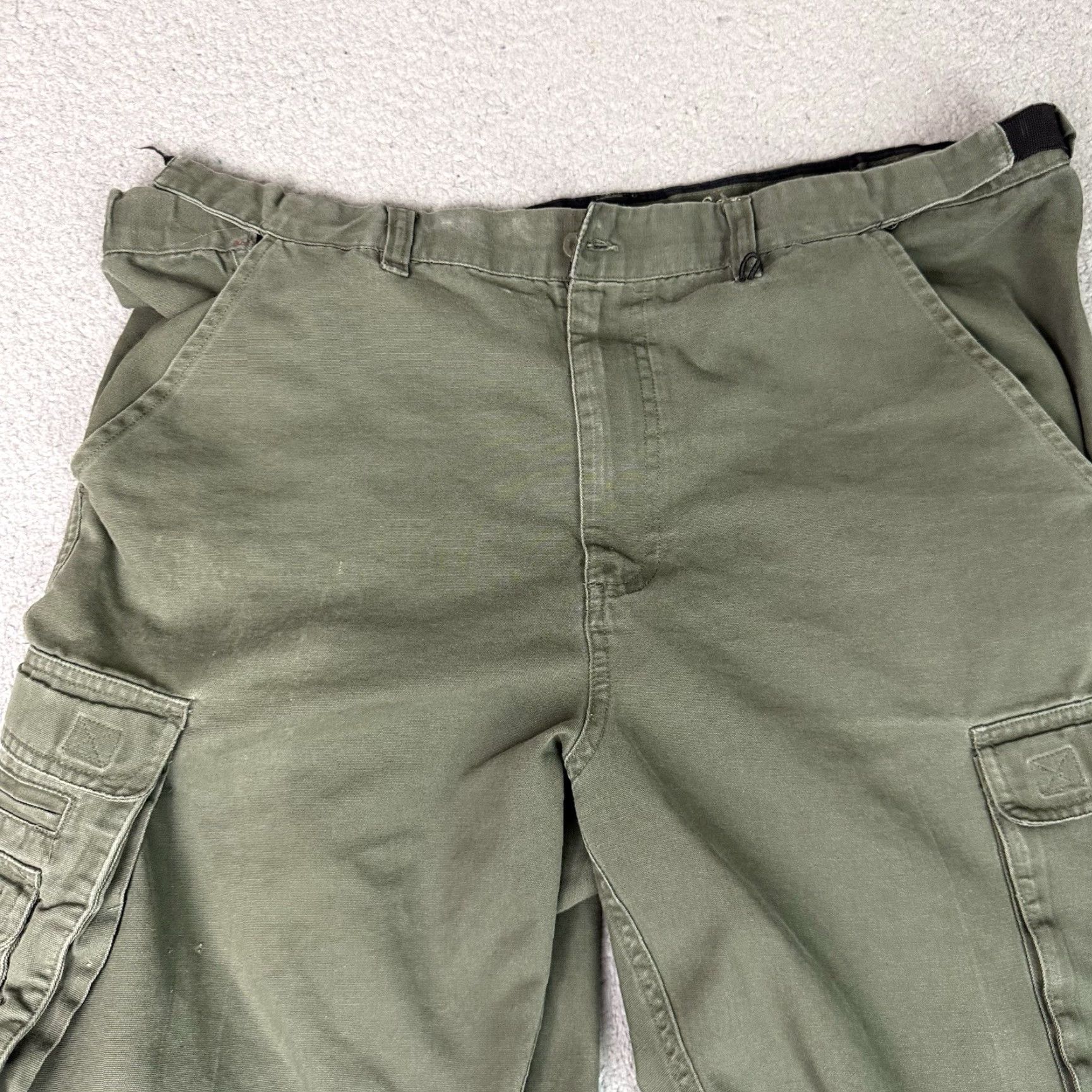 Vintage VINTAGE Boy Scouts of America Pants Men’s 36 Olive Cargo Convertible Outdoor Distressed Mens Size US 36 / EU 52 - 4 Thumbnail