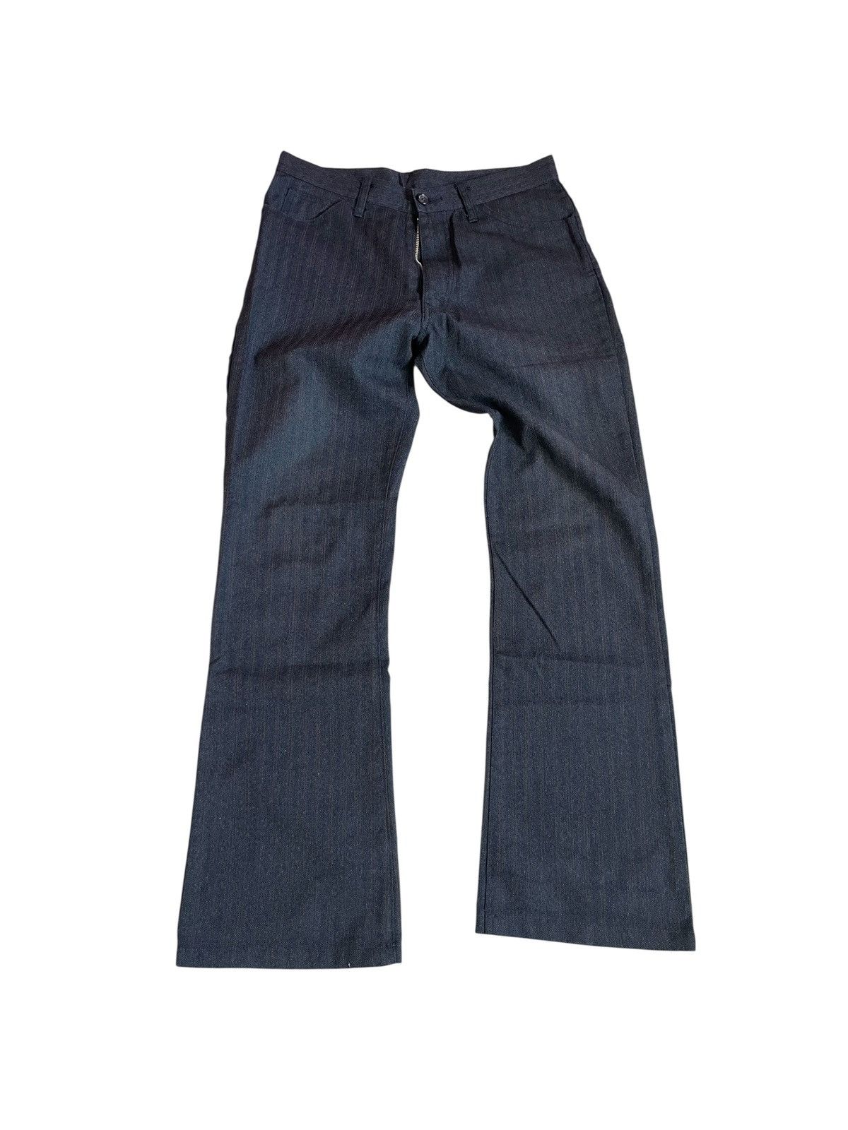 Comme des Garcons Cdg homme AD2004 striped straight trousers Size US 30 / EU 46 - 1 Thumbnail