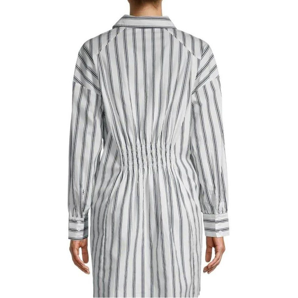 Other NWT New $158 Walter Baker Vivian Smocked-Back Striped Shirt Size S / US 4 / IT 40 - 2 Thumbnail