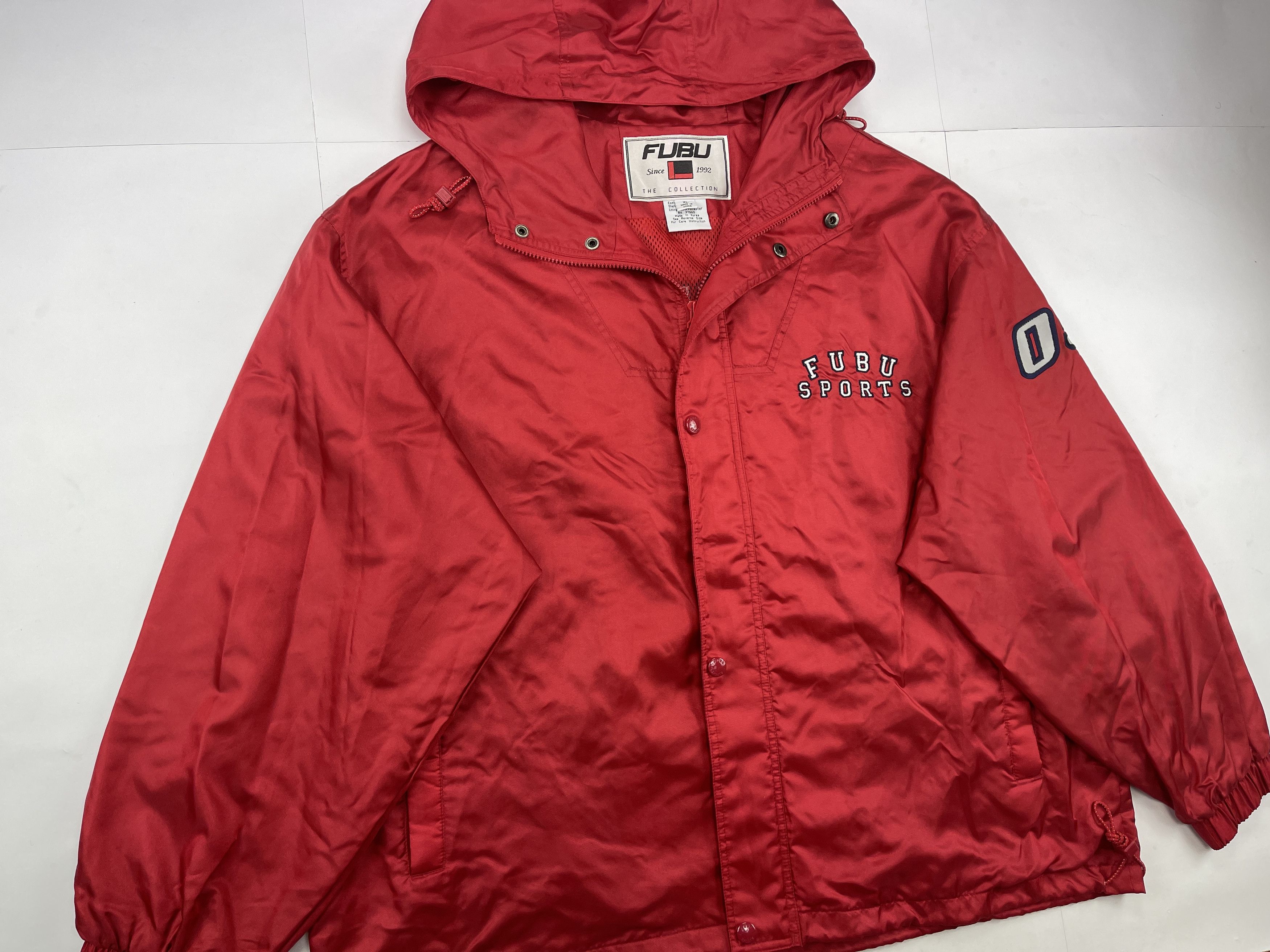 Fubu FUBU tracksuit, baggy track suit jacket and pants set 90s XL Size US XL / EU 56 / 4 - 15 Thumbnail