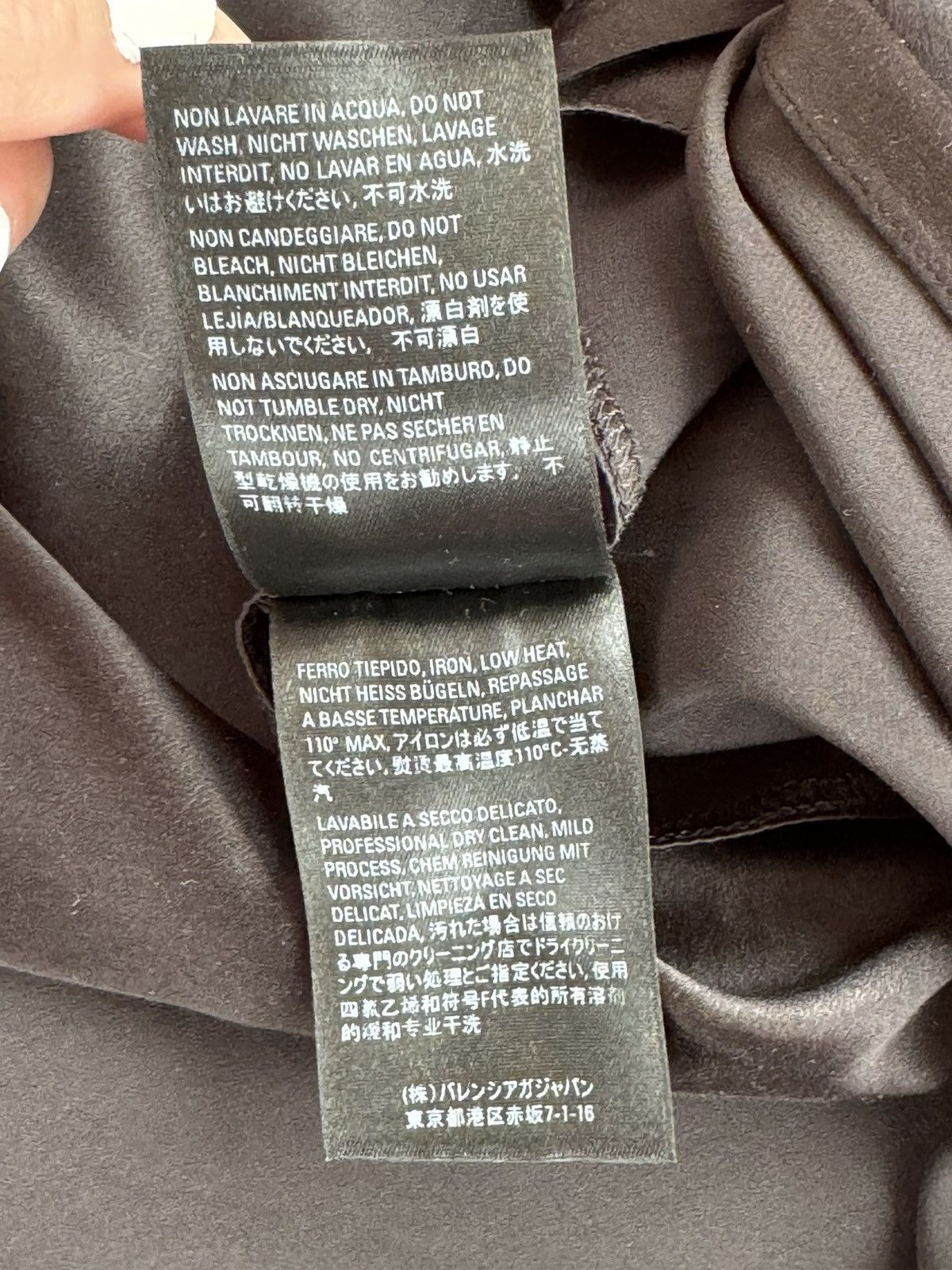 Balenciaga Balenciaga silk black wrap skirt, size 42 It, M int Size 28" / US 6 / IT 42 - 9 Thumbnail