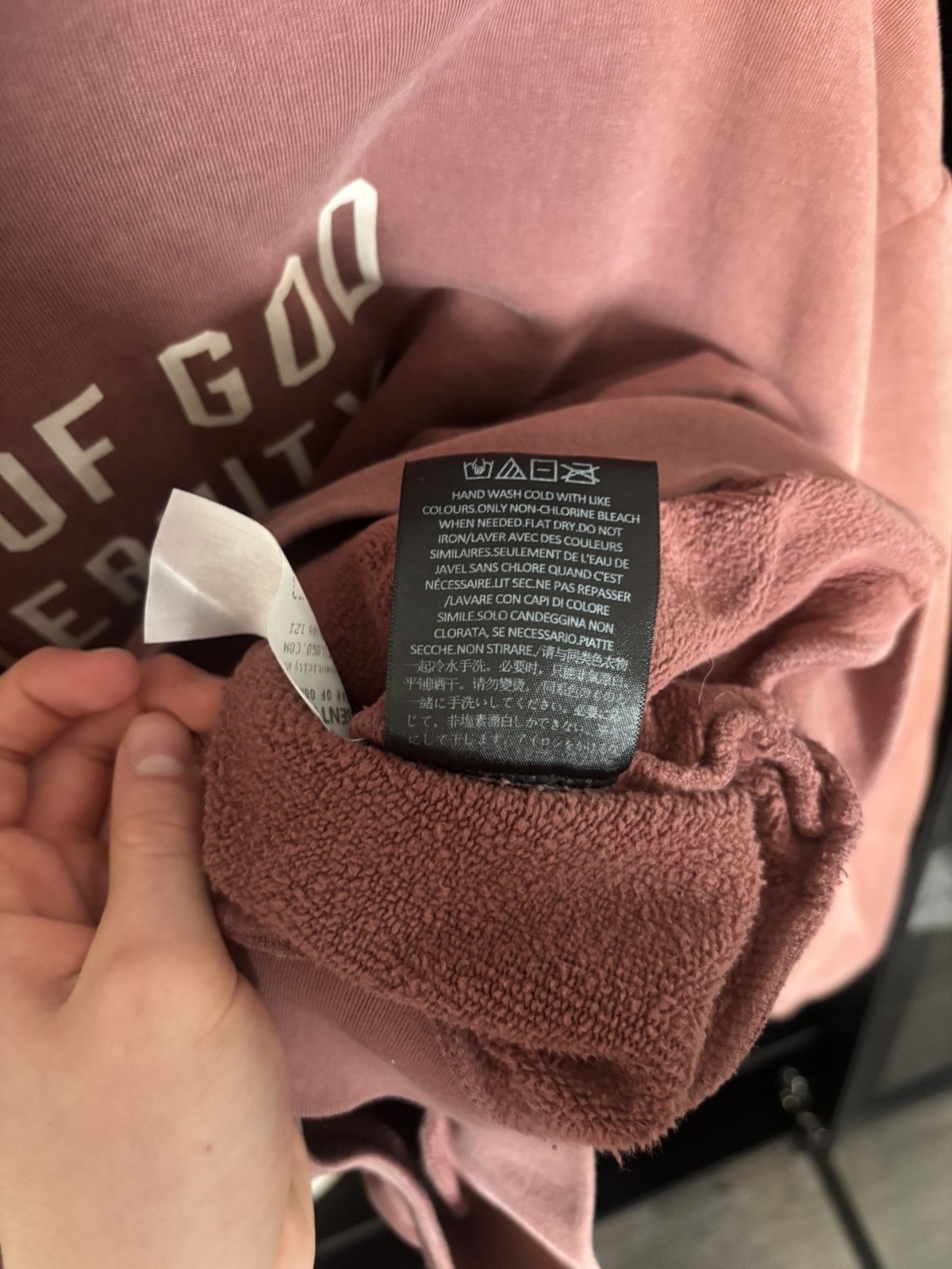 Fear of God fear of god fraternity hoodie Size US XS / EU 42 / 0 - 7 Thumbnail