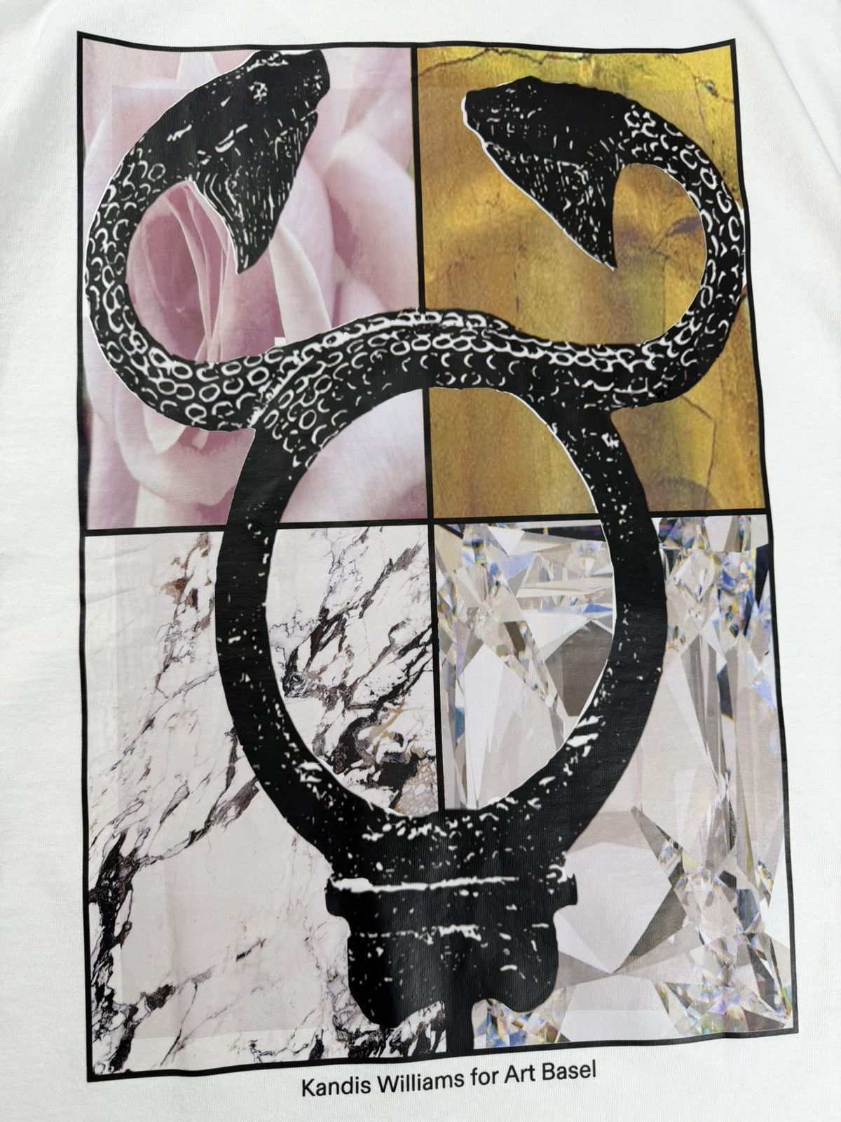 Other Kandis Williams x GOAT Art Basel Logo Tee One Size Size US M / EU 48-50 / 2 - 11 Thumbnail
