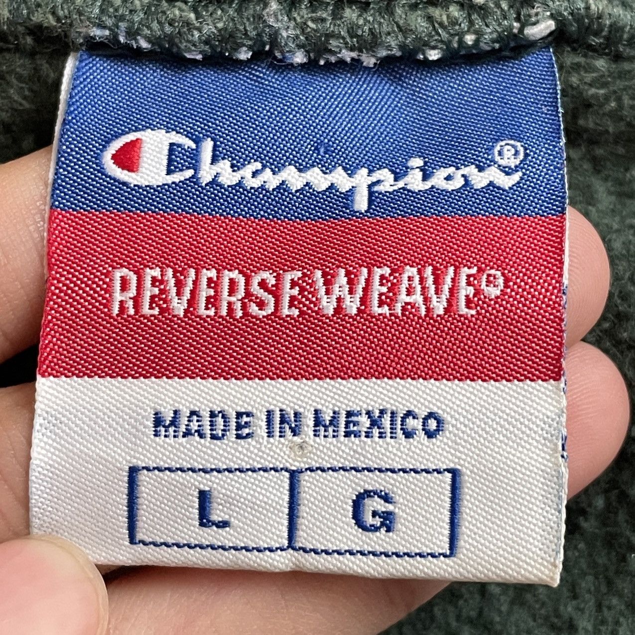 Champion × Vintage Vintage Brand Champion Reversible Weave Sweatshirt 2000s Size US L / EU 52-54 / 3 - 9 Thumbnail