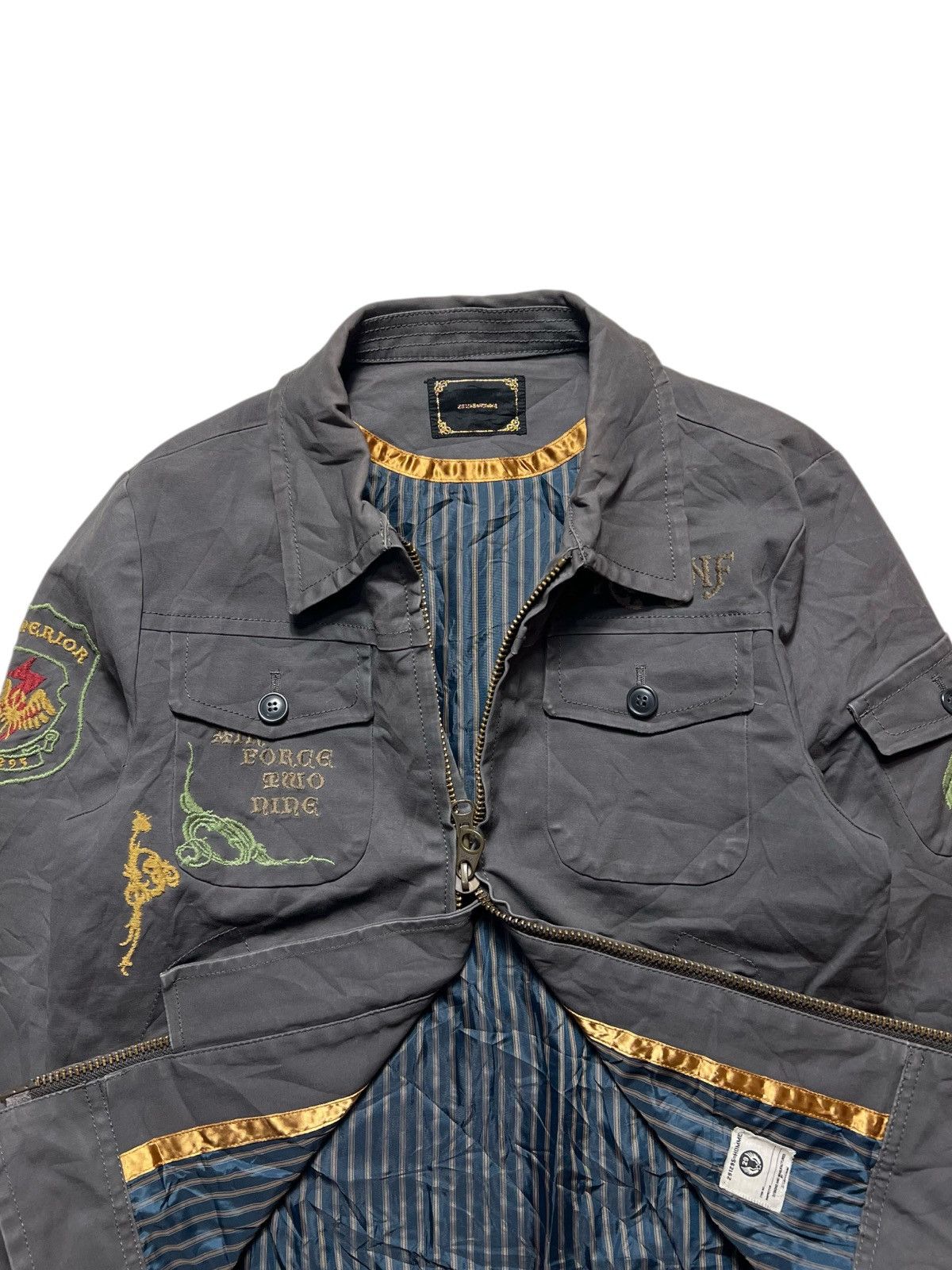 291295=Homme 291295 Homme Riders Cargo Tactical Work Jacket Size US M / EU 48-50 / 2 - 2 Thumbnail