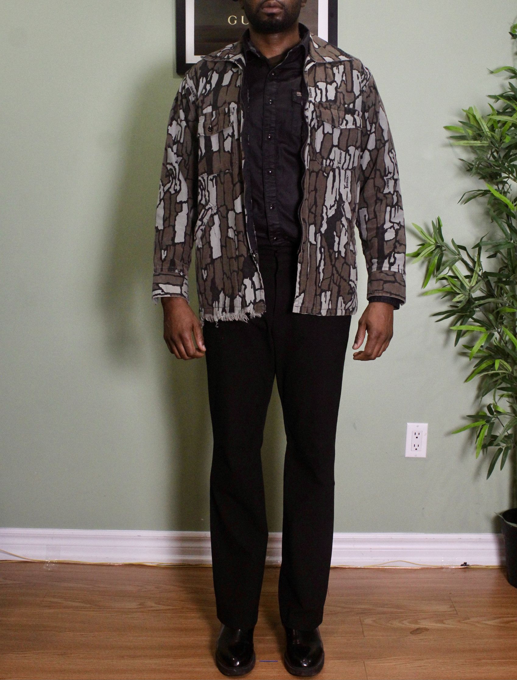 Vintage Vintage Distressed Real Tree Jacket Size US M / EU 48-50 / 2 - 2 Thumbnail