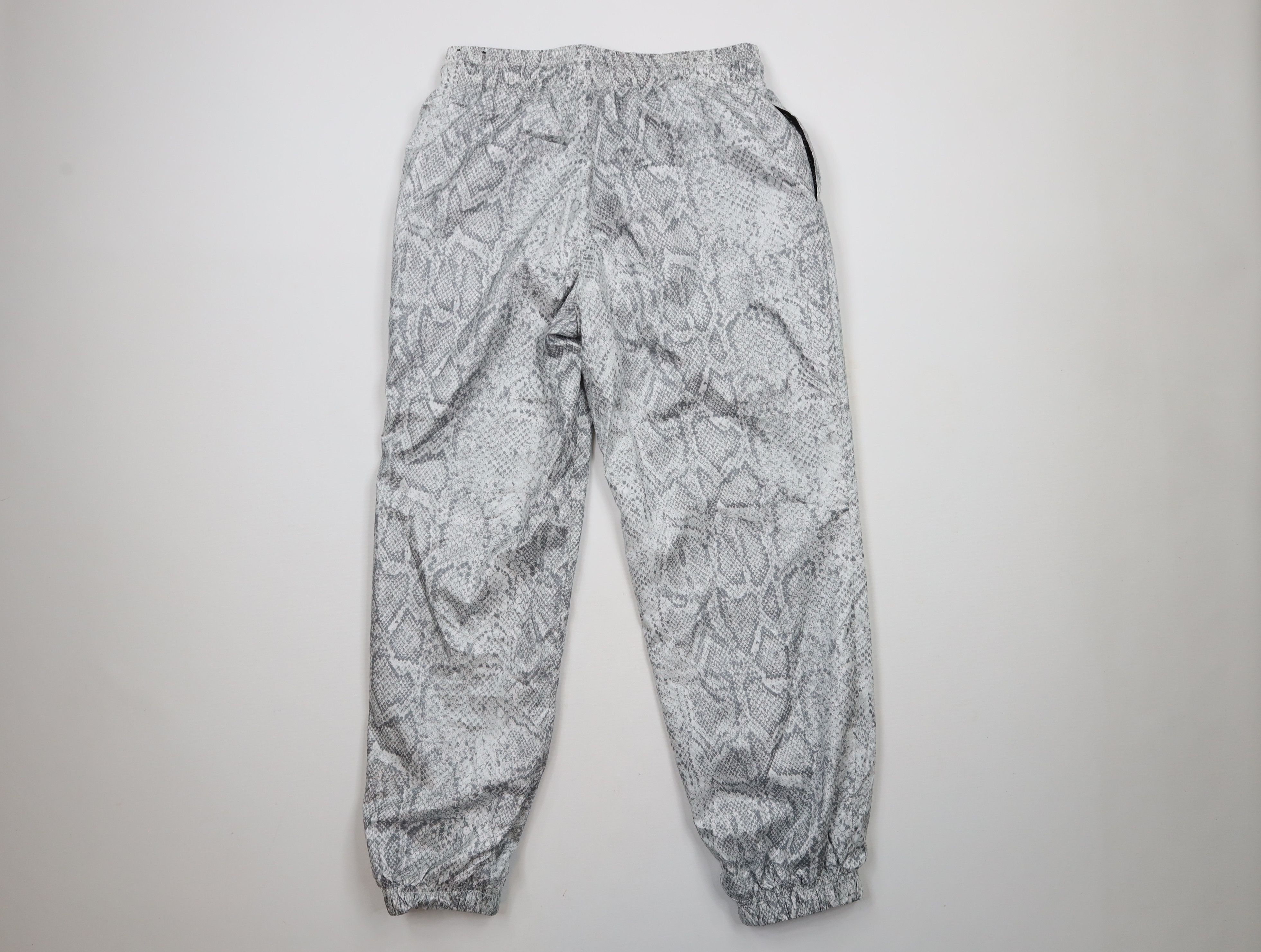 Nike × Vintage Nike Sportswear Mini Swoosh Woven Python Joggers Pants Size 28" / US 6 / IT 42 - 7 Thumbnail
