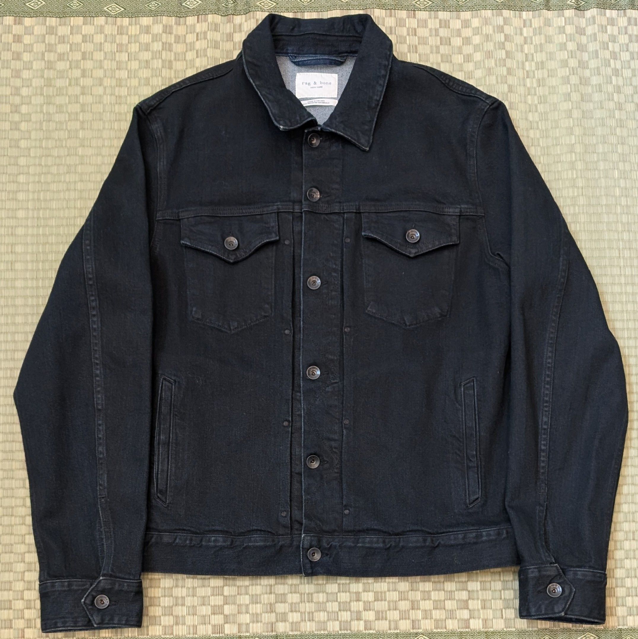 Rag & Bone Rag & Bone Definitive Denim Trucker Jacket Made in USA Size US L / EU 52-54 / 3 - 1 Thumbnail