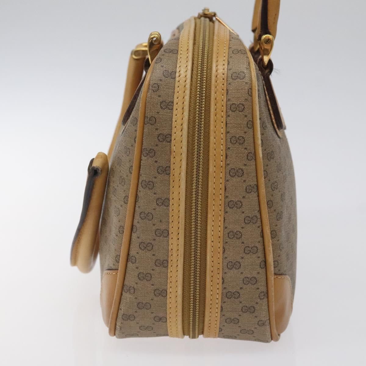 Gucci GUCCI Micro GG Supreme Hand Bag Pvc Beige Gold 000 39 000 39 Size ONE SIZE - 5 Thumbnail