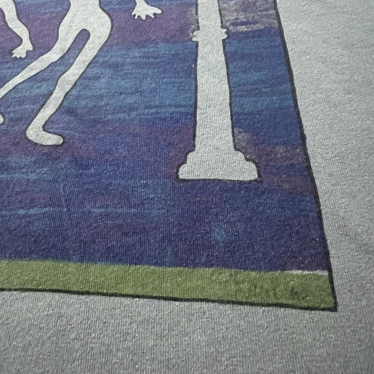 Vintage Vintage 90s Rankine Art Tee 2XL Faded graphic streetwear Size US XXL / EU 58 / 5 - 3 Thumbnail