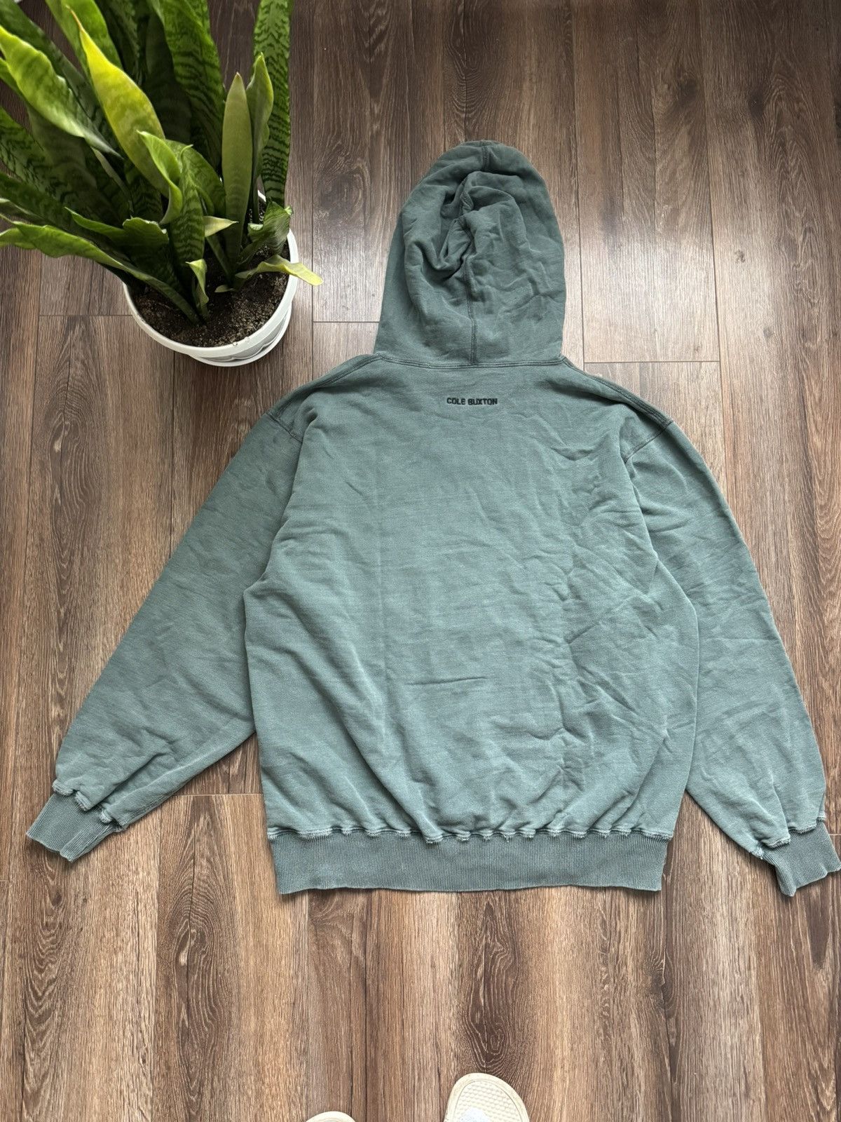 Cole Buxton Cole Buxton men’s XL balenciaga style distressed hoodie Size US XL / EU 56 / 4 - 10 Thumbnail