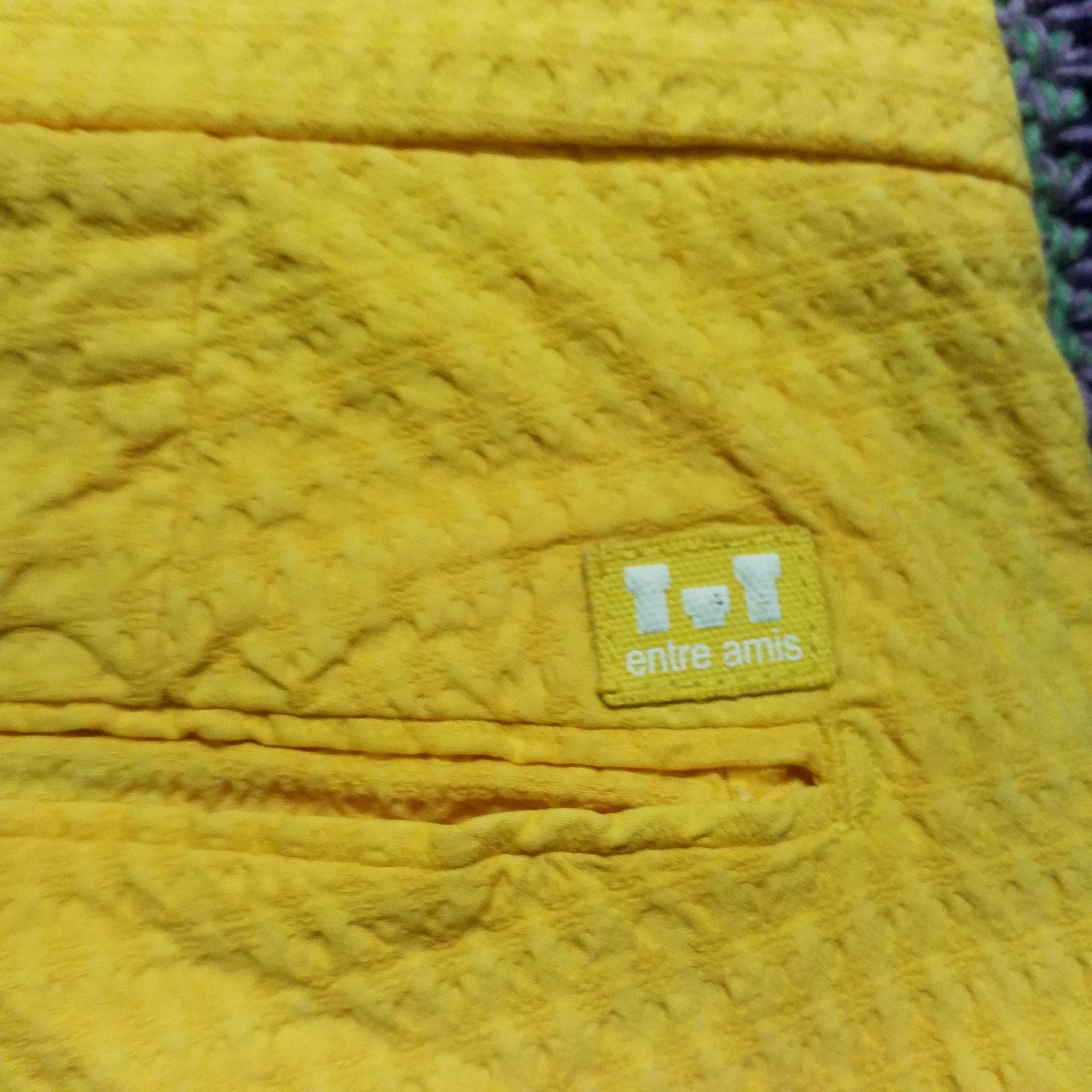 Designer ENTRE AMIS 3Q PANT ELASTANE LIGHT YELLOW 😘😘 Size 32" / US 10 / IT 46 - 5 Thumbnail